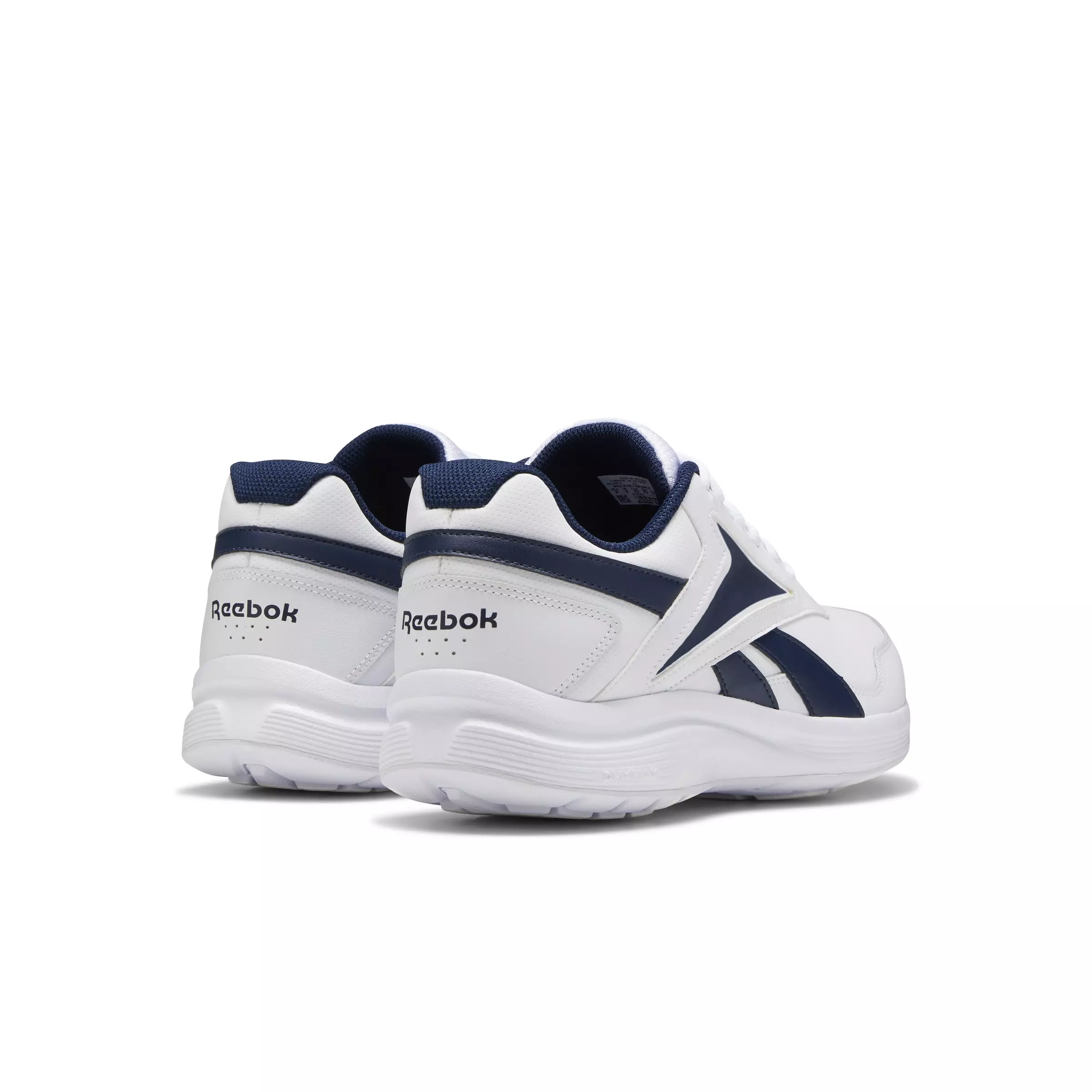 Reebok Walk Ultra 7 DMX MAX "Ftwr White/Collegiate Navy/Royal" Men's Shoe - WHITE/NAVY