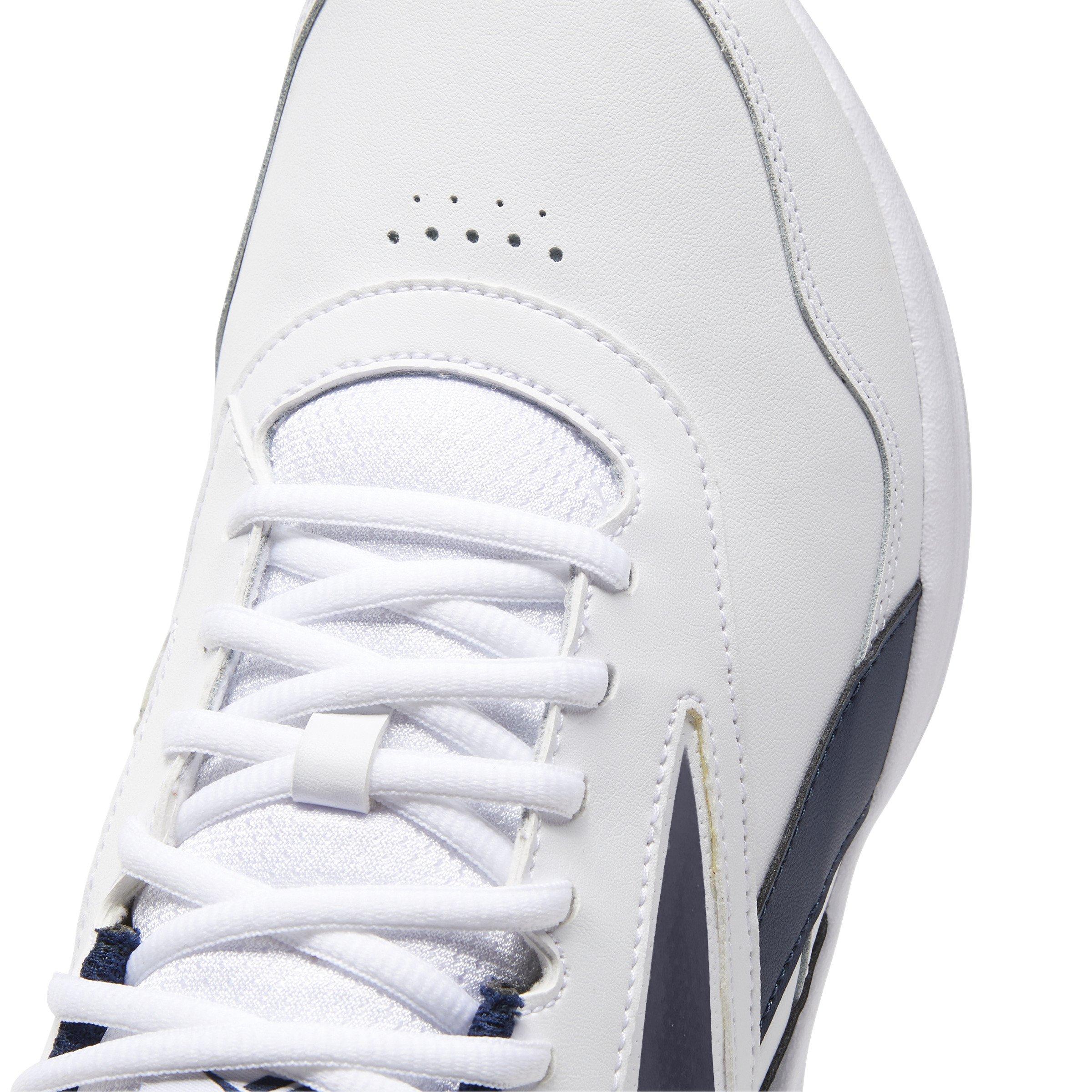 Reebok Walk Ultra 7 DMX MAX "Ftwr White/Collegiate Navy/Royal" Men's Shoe - WHITE/NAVY Thumbnail View 7