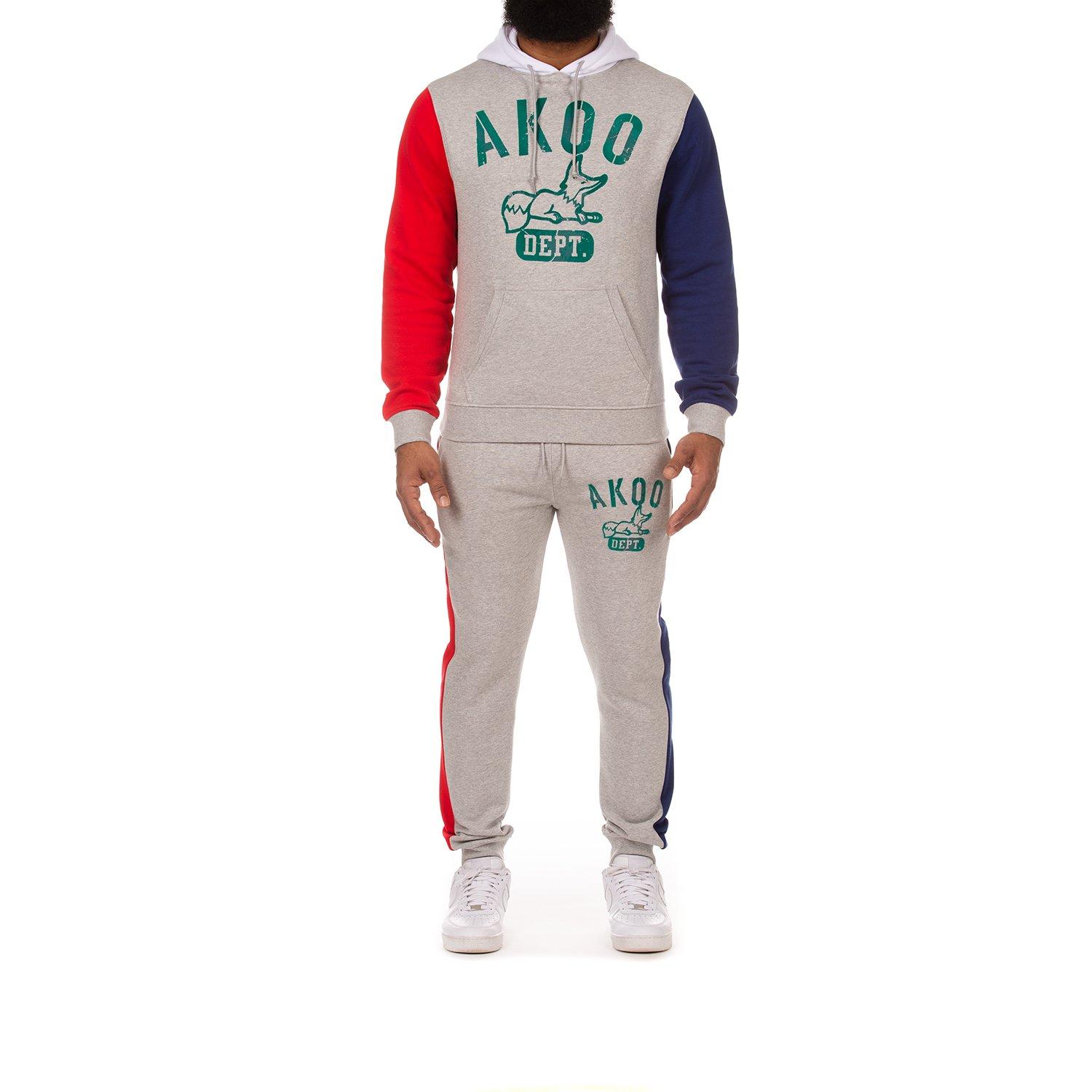 AKOO Men's Dept Set - GREY Thumbnail View 1
