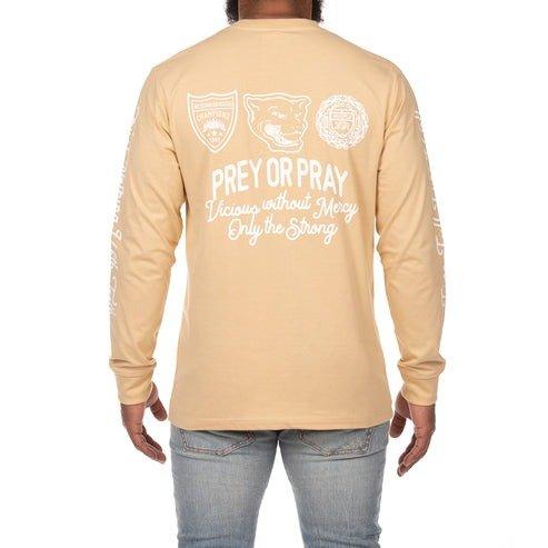 AKOO Men's Commander Long Sleeve Knit Tee - SAND Thumbnail View 2