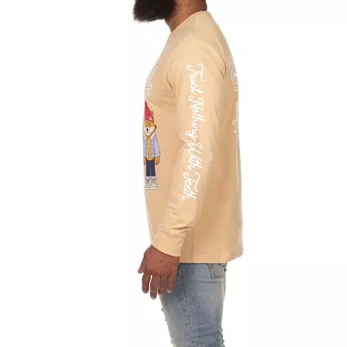 AKOO Men's Commander Long Sleeve Knit Tee - SAND