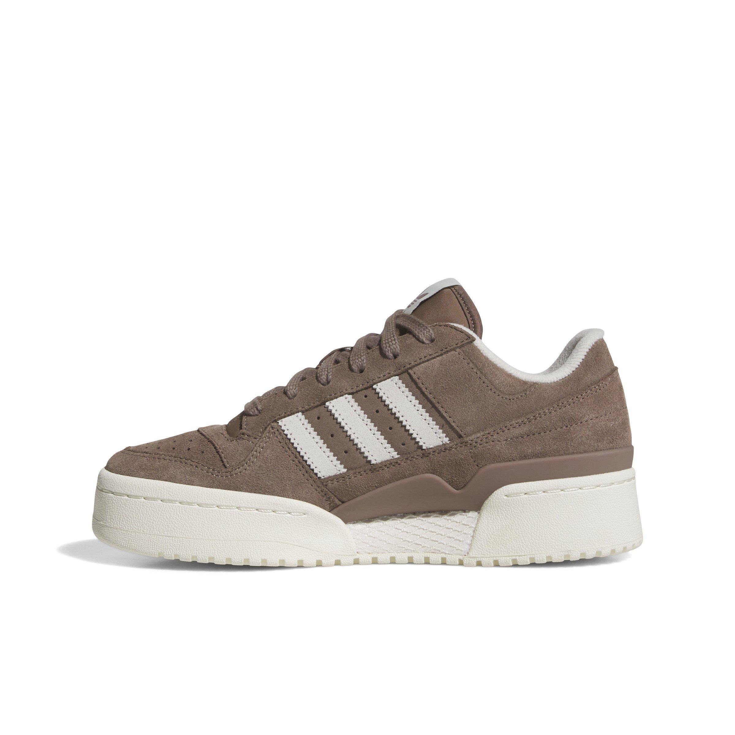 adidas Forum Bold Stripes "Trace Brown/Off White/Off White " Women's Shoe - BROWN/OFF WHITE/OFF WHITE Thumbnail View 2