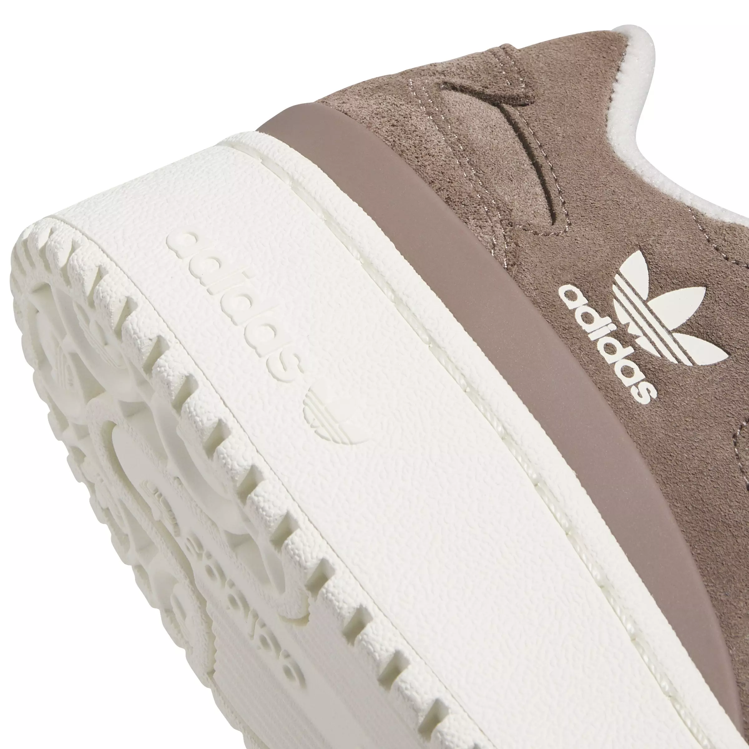 adidas Forum Bold Stripes "Trace Brown/Off White/Off White " Women's Shoe - BROWN/OFF WHITE/OFF WHITE