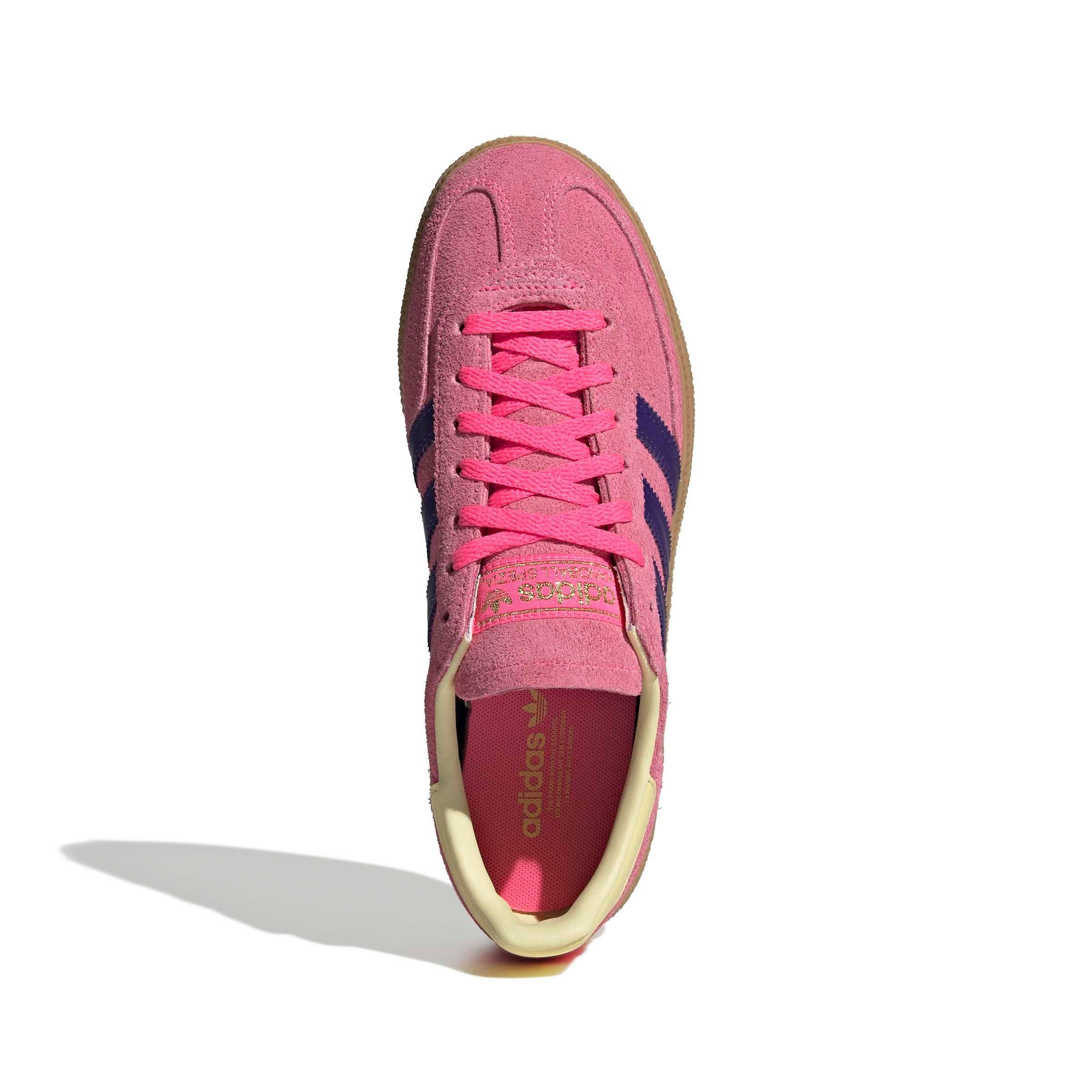adidas Originals Handball Spezial "Lucid Pink/Collegiate Purple/Almost Yellow" Women's Shoe - PINK/PURPLE/YELLOW Thumbnail View 7
