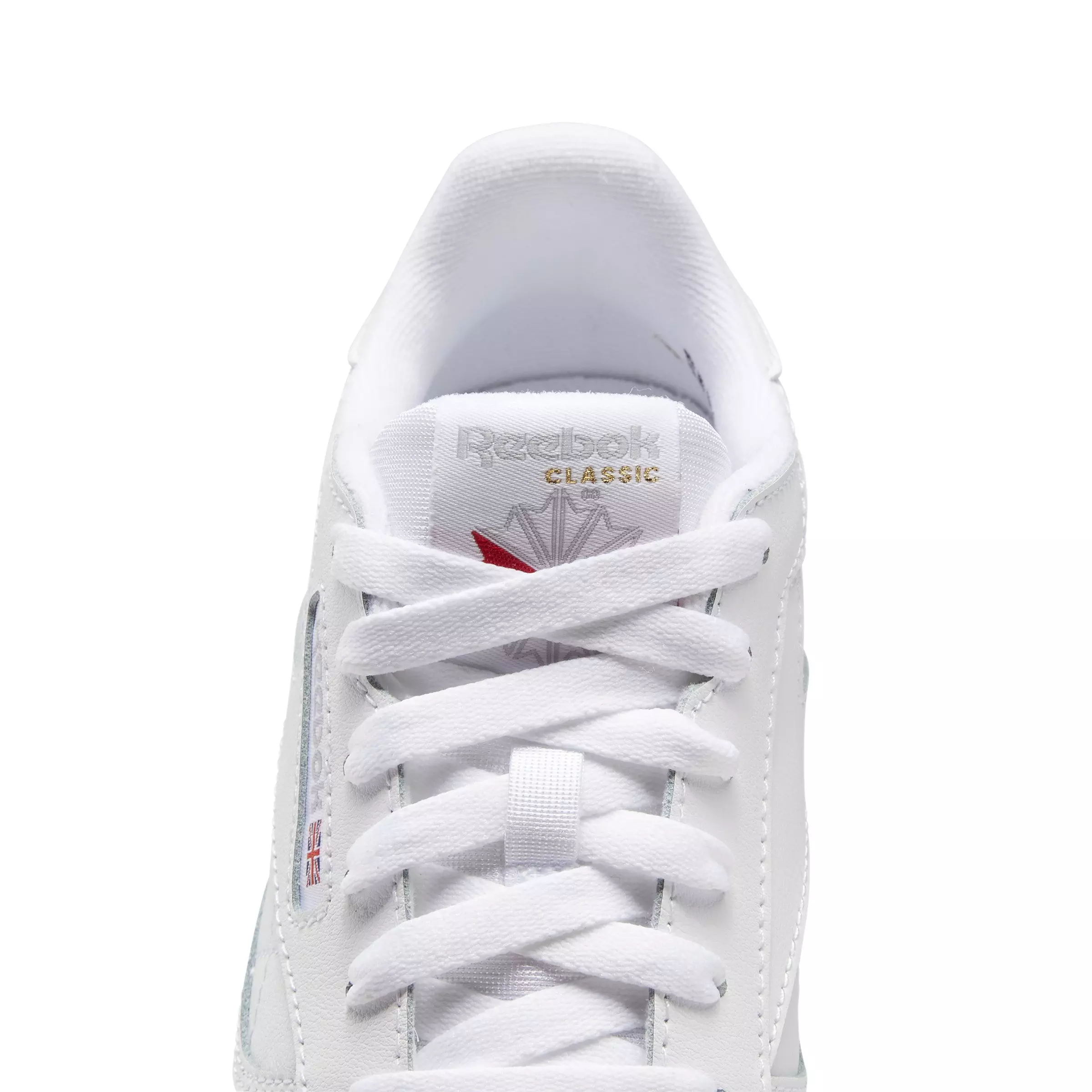 Reebok Classic Leather "Ftwr White/Ftwr White/Ftwr White" Grade School Boys' Shoe - WHITE/WHITE/WHITE