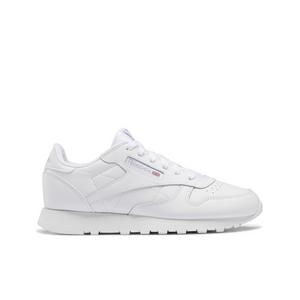 Reebok Classic Leather "Ftwr White/Ftwr White/Ftwr White" Grade School Boys' Shoe