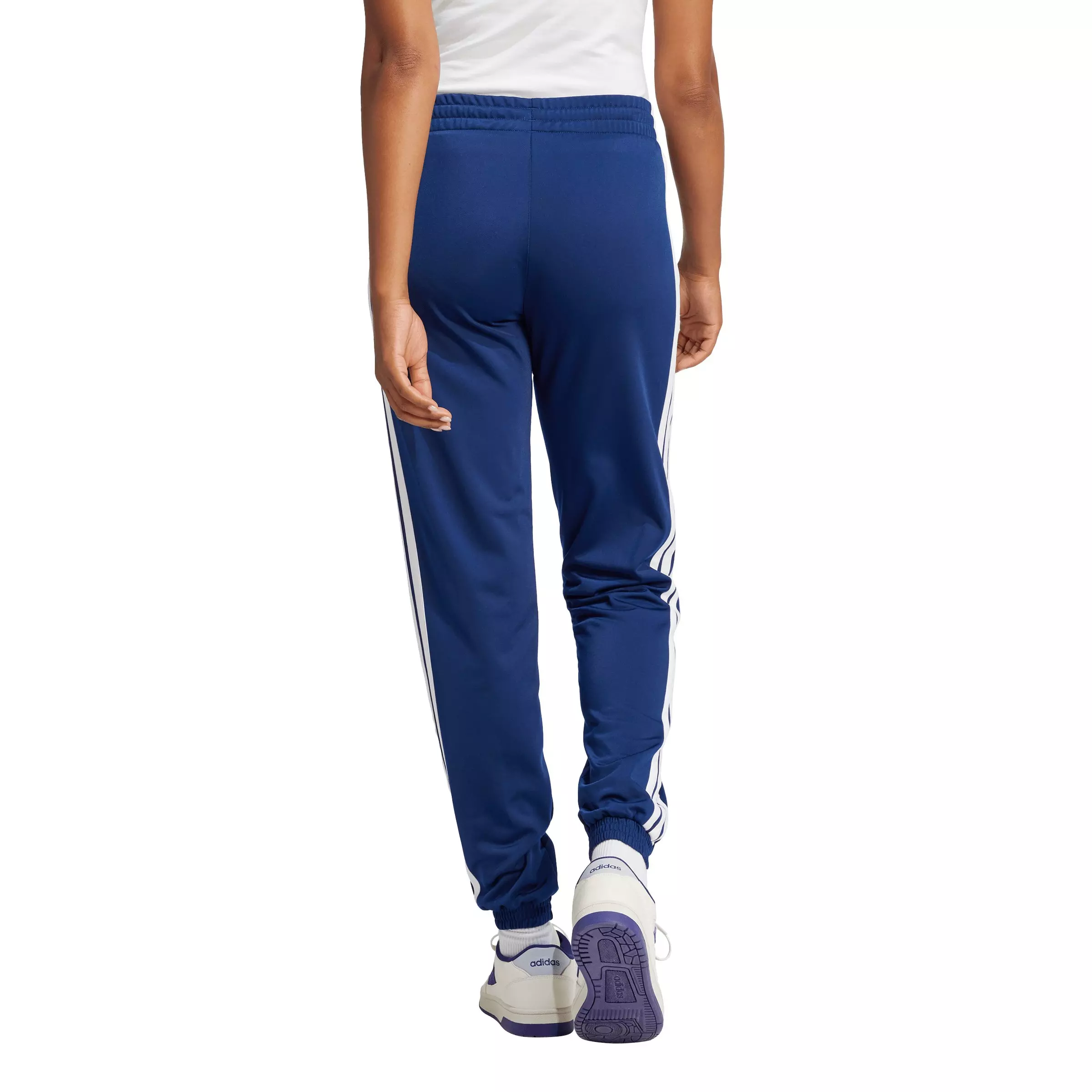adidas Women's Dayready Track Pants - Dark Blue - DARK BLUE