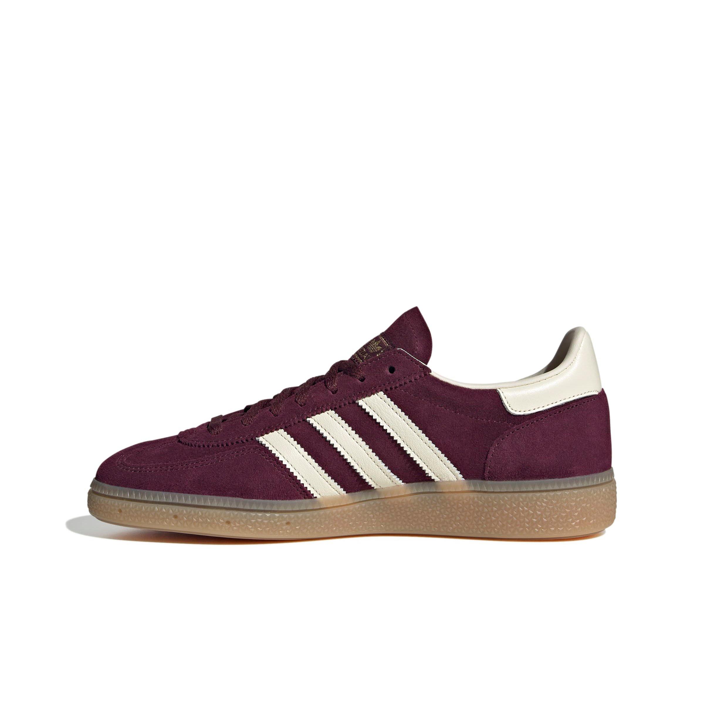 adidas Originals Handball Spezial "Maroon/Cream White/Gold Metallic" Women's Shoe - MAROON/WHITE/GOLD Thumbnail View 2