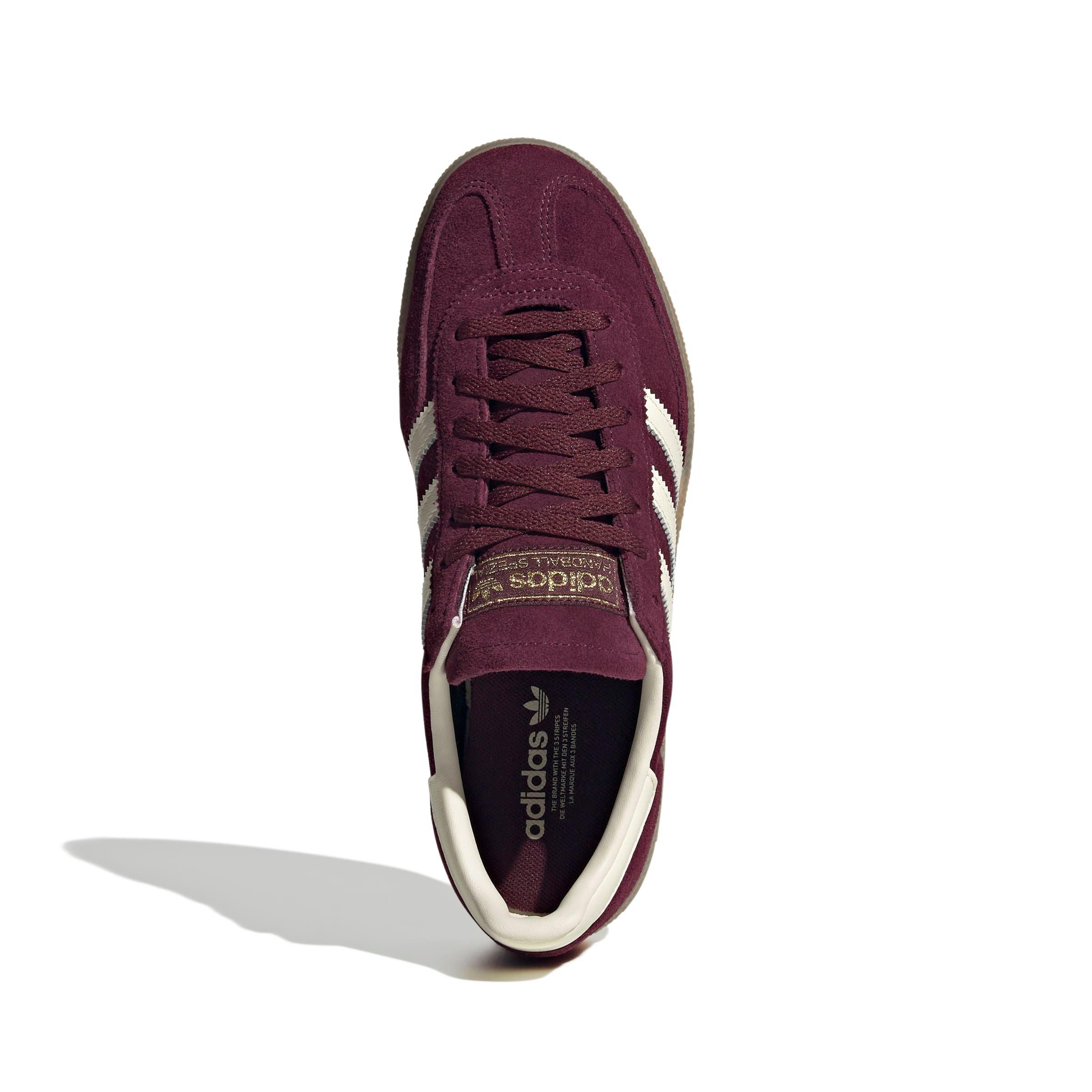 adidas Originals Handball Spezial "Maroon/Cream White/Gold Metallic" Women's Shoe - MAROON/WHITE/GOLD Thumbnail View 5