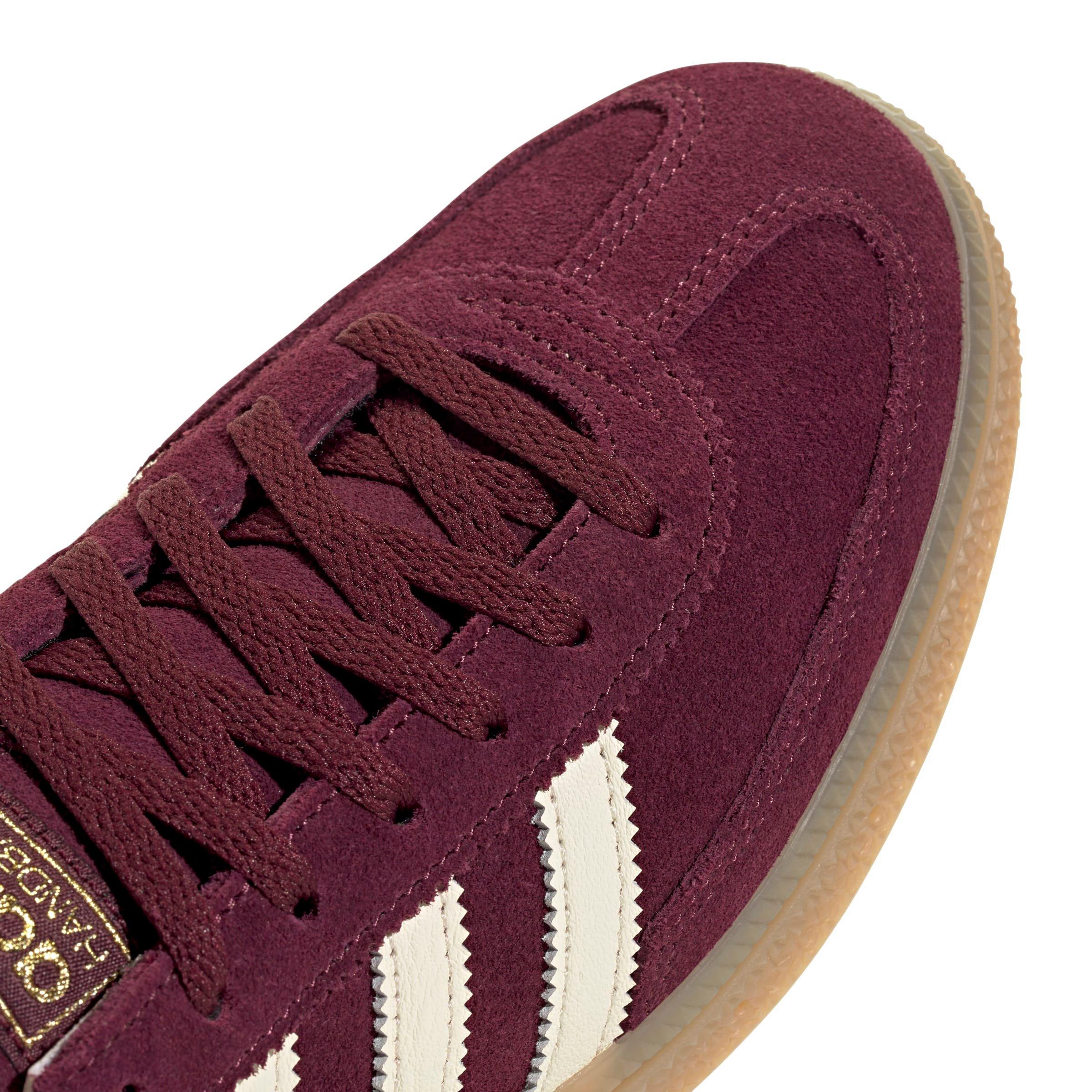 adidas Originals Handball Spezial "Maroon/Cream White/Gold Metallic" Women's Shoe - MAROON/WHITE/GOLD Thumbnail View 7