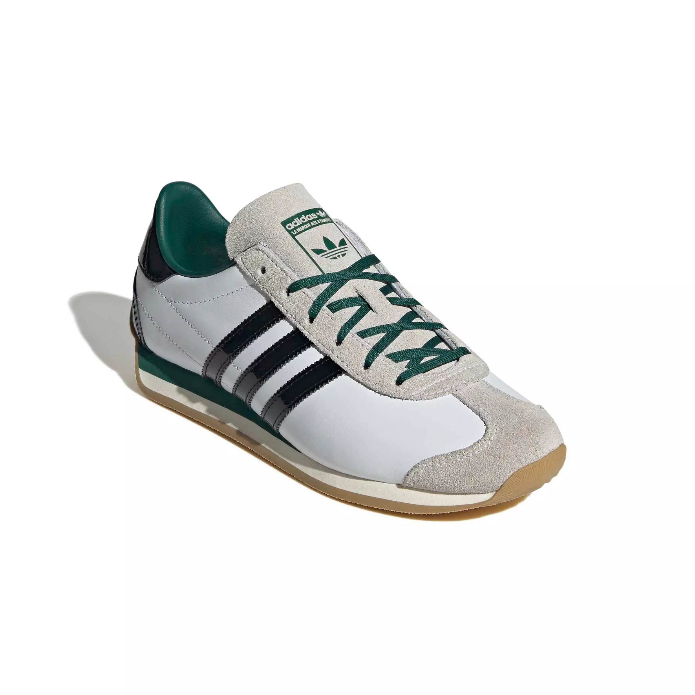 adidas Originals Country OG "Ftwr White/Core Black/Golden Beige" Women's Shoe - WHITE/BLACK/BEIGE