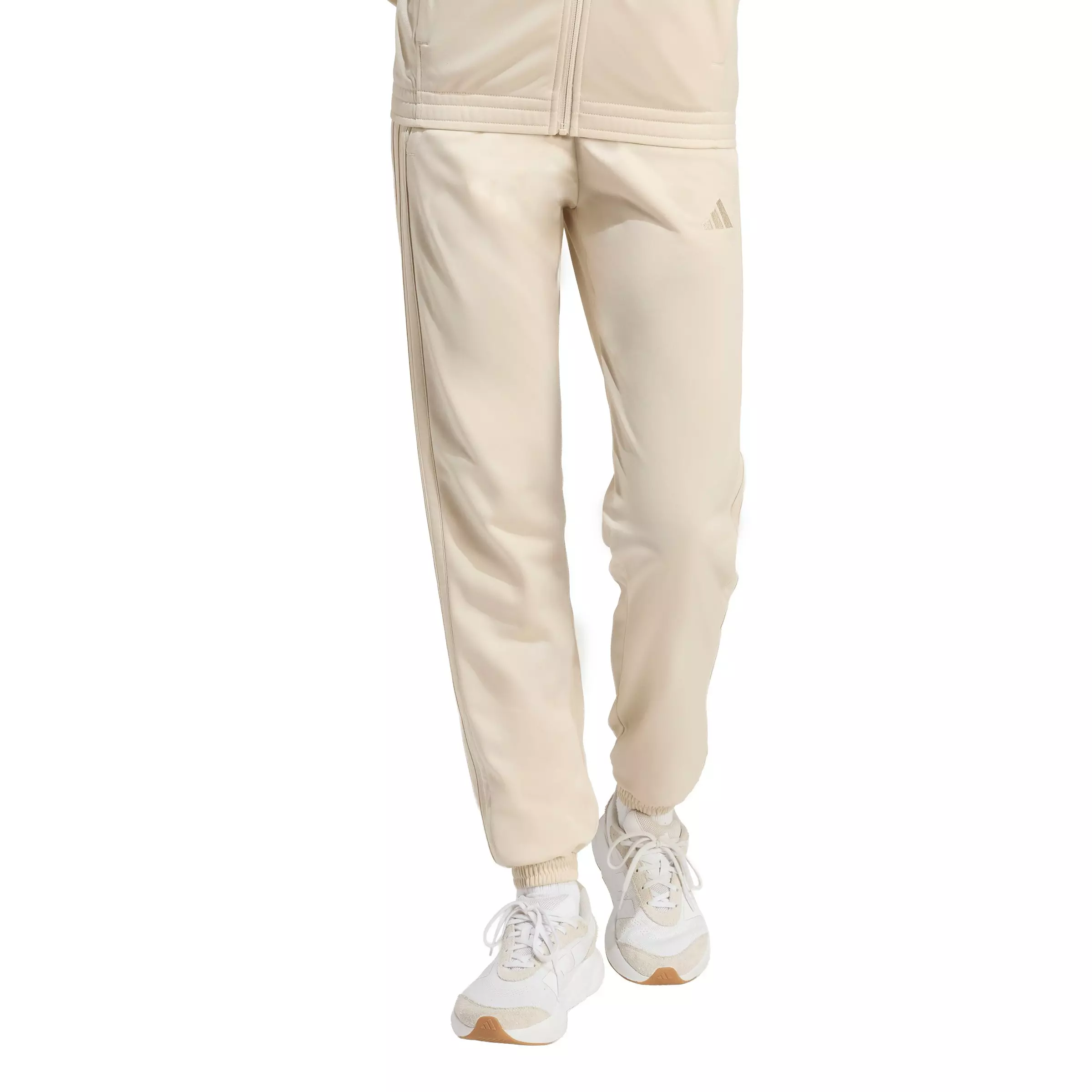 adidas Women's Dayready Track Pants - Beige - BEIGE