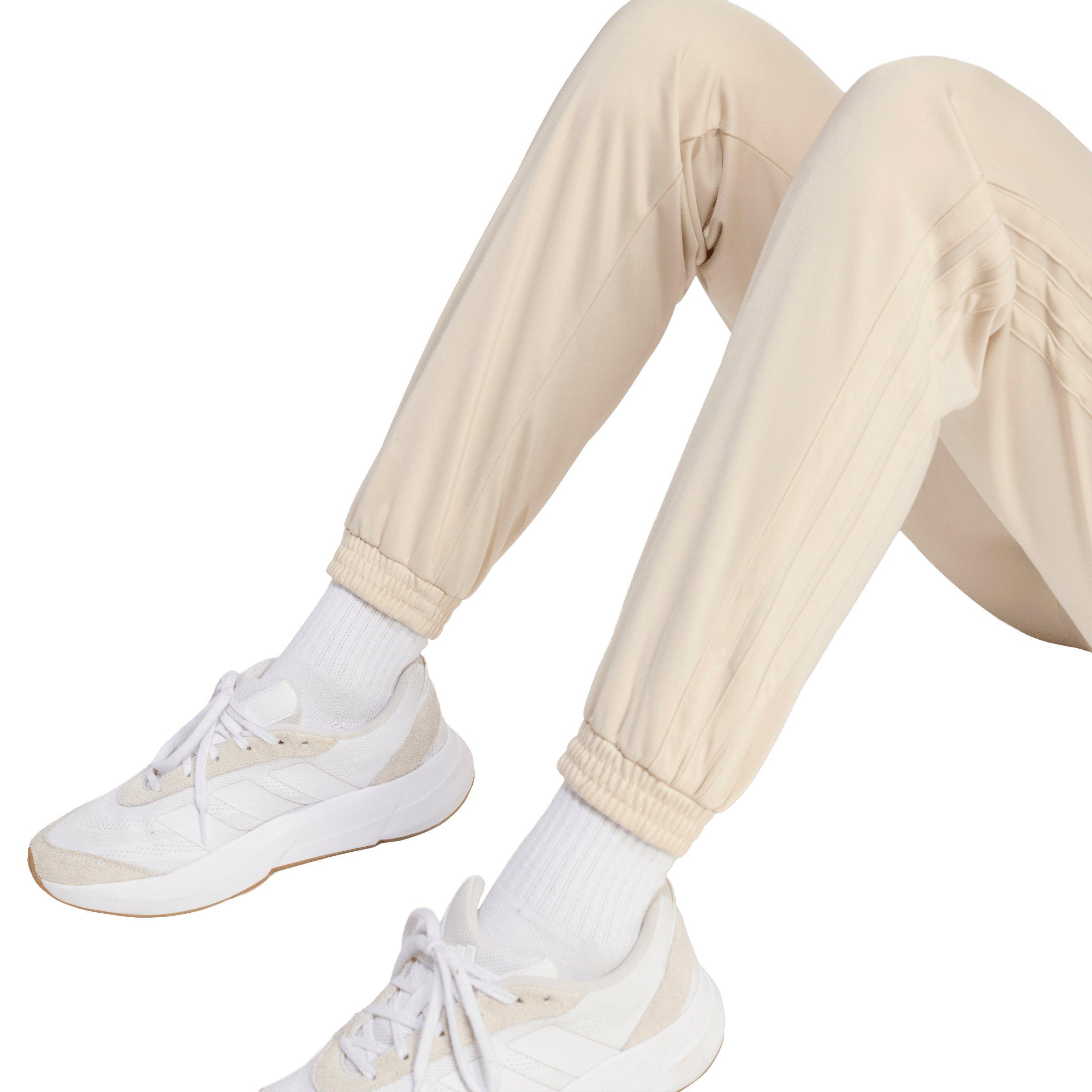 adidas Women's Dayready Track Pants - Beige - BEIGE Thumbnail View 4