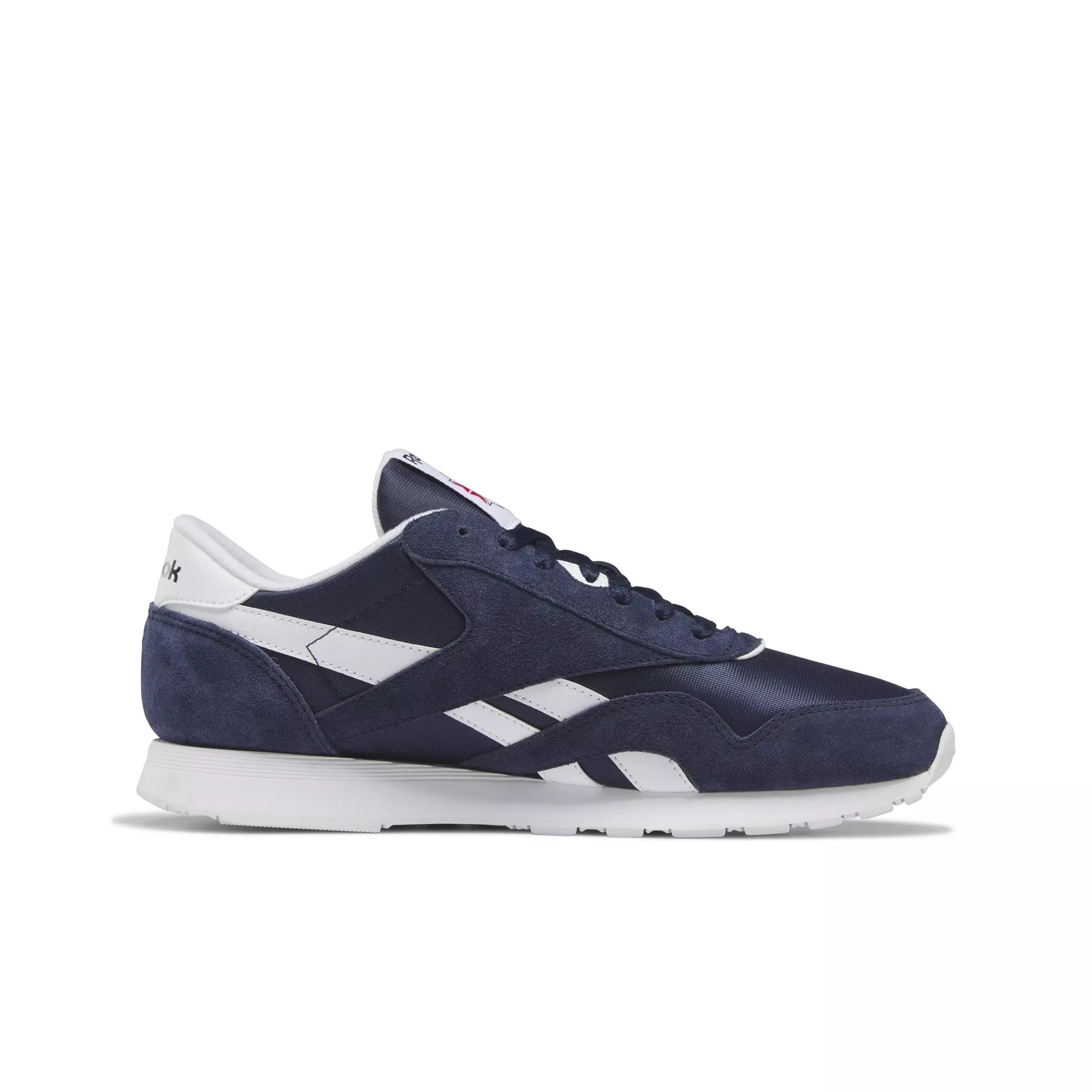 Reebok Classic Nylon "Vector Navy/Ftwr White/Ftwr White" Grade School Boys' Shoe - NAVY/WHITE/WHITE