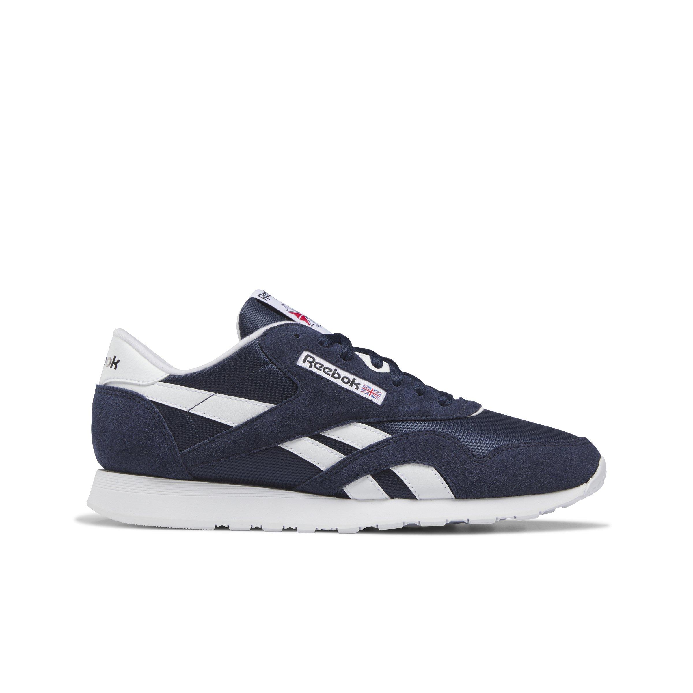 Reebok Classic Nylon "Vector Navy/Ftwr White/Ftwr White" Grade School Boys' Shoe