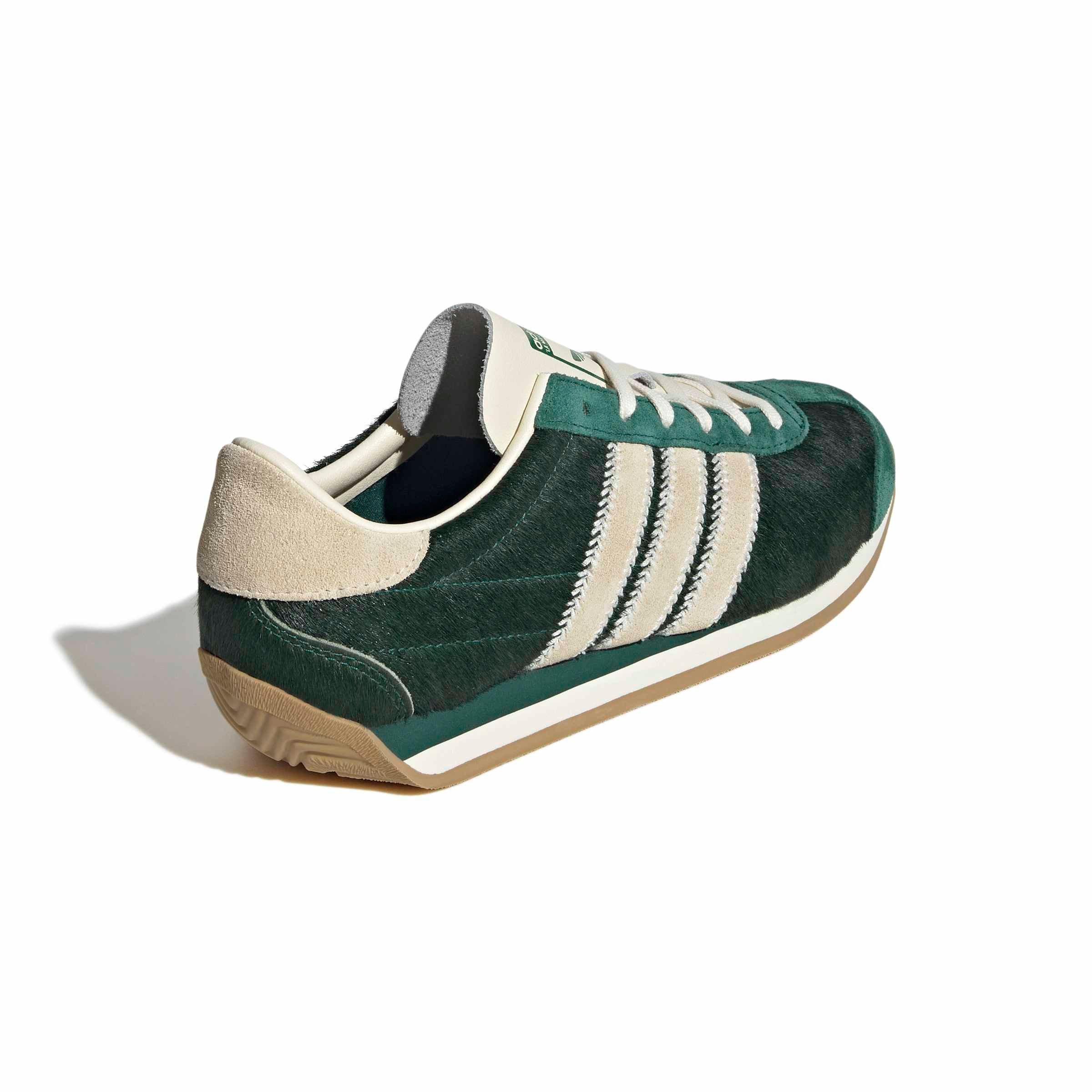 adidas Originals Country OG "Cream White/Collegiate Green/Golden Beige" Women's Shoe - WHITE/GREEN/BEIGE Thumbnail View 4