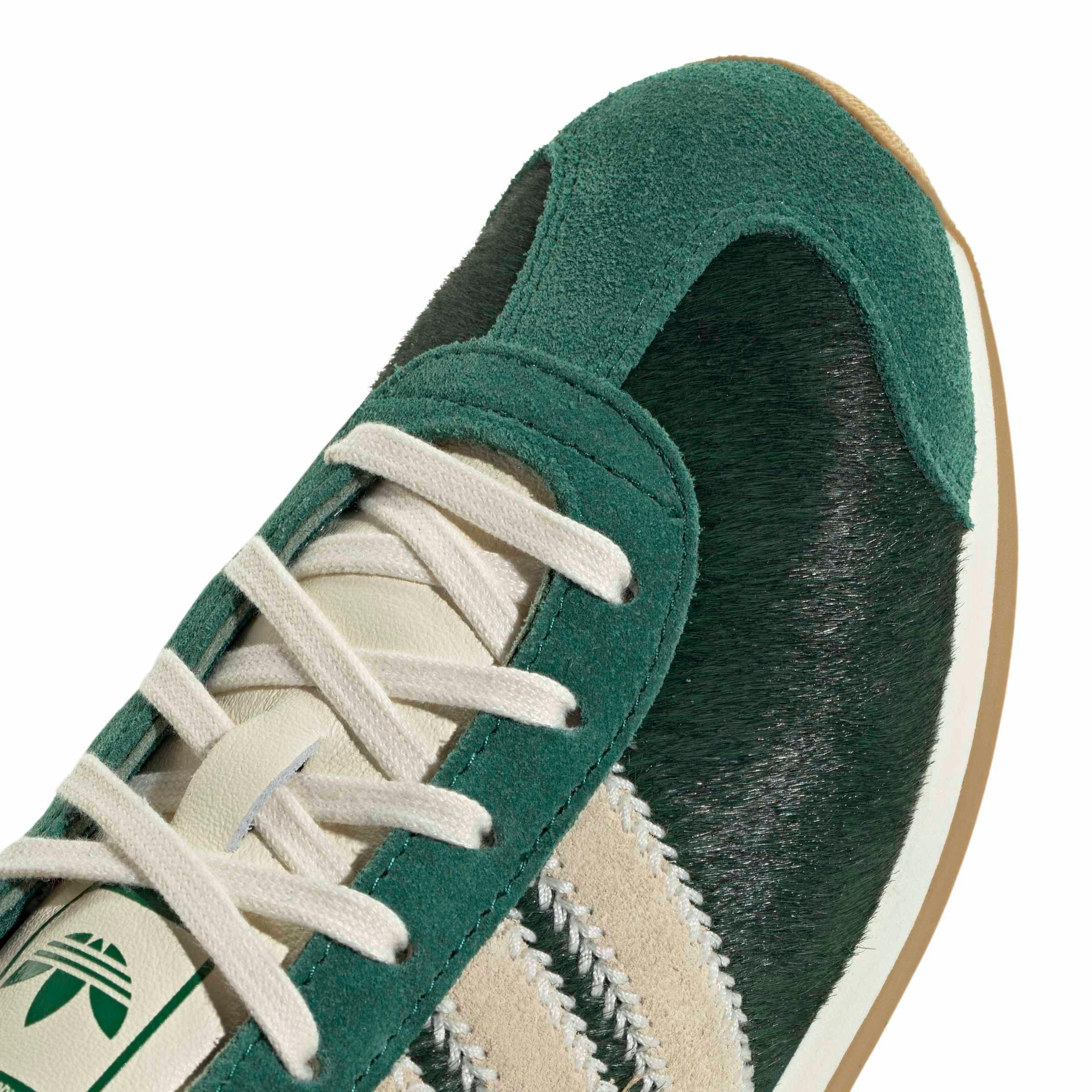 adidas gazelle silver green womens Country II White Green Leather Green / 5 / M main image 1
