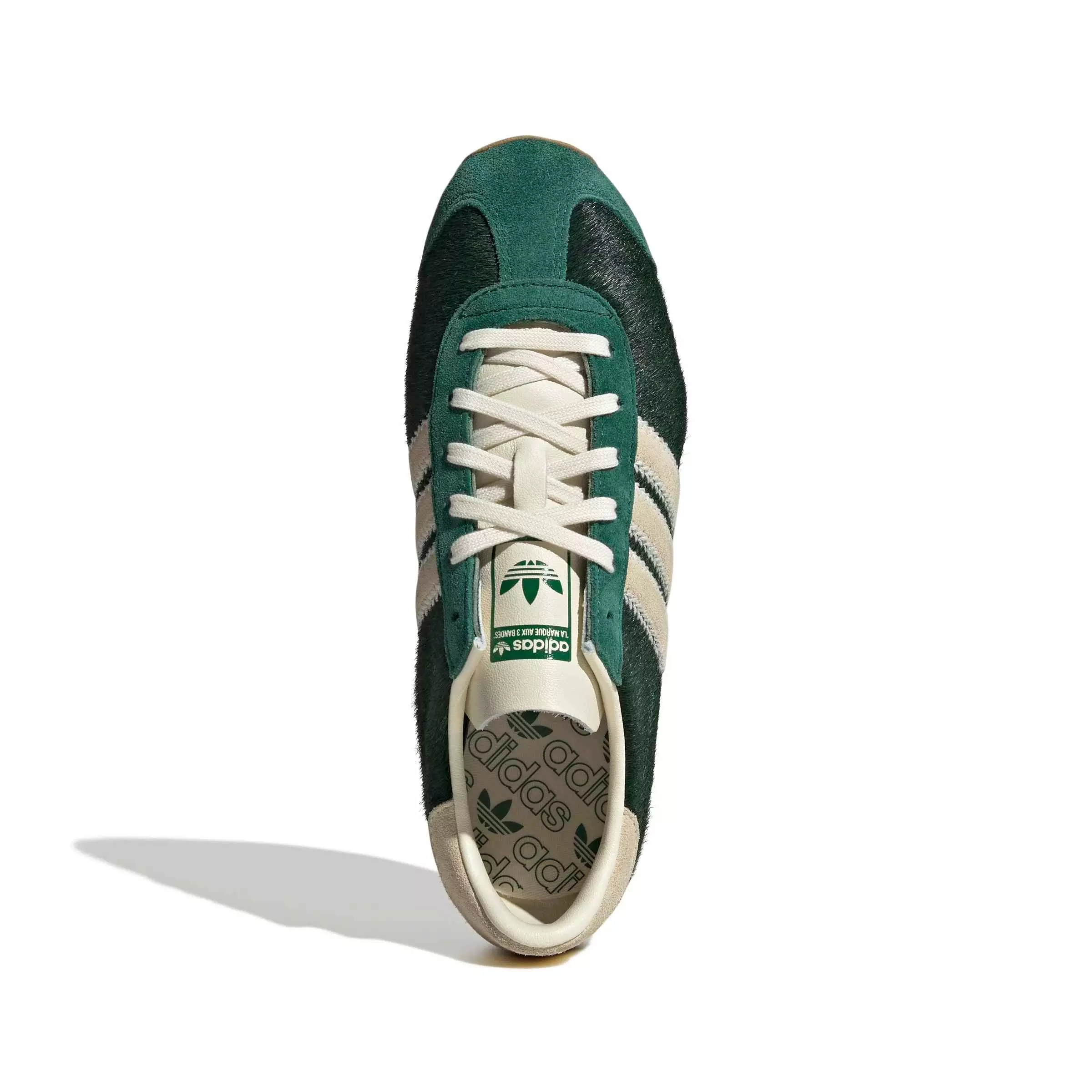 adidas Originals Country OG "Cream White/Collegiate Green/Golden Beige" Women's Shoe - WHITE/GREEN/BEIGE