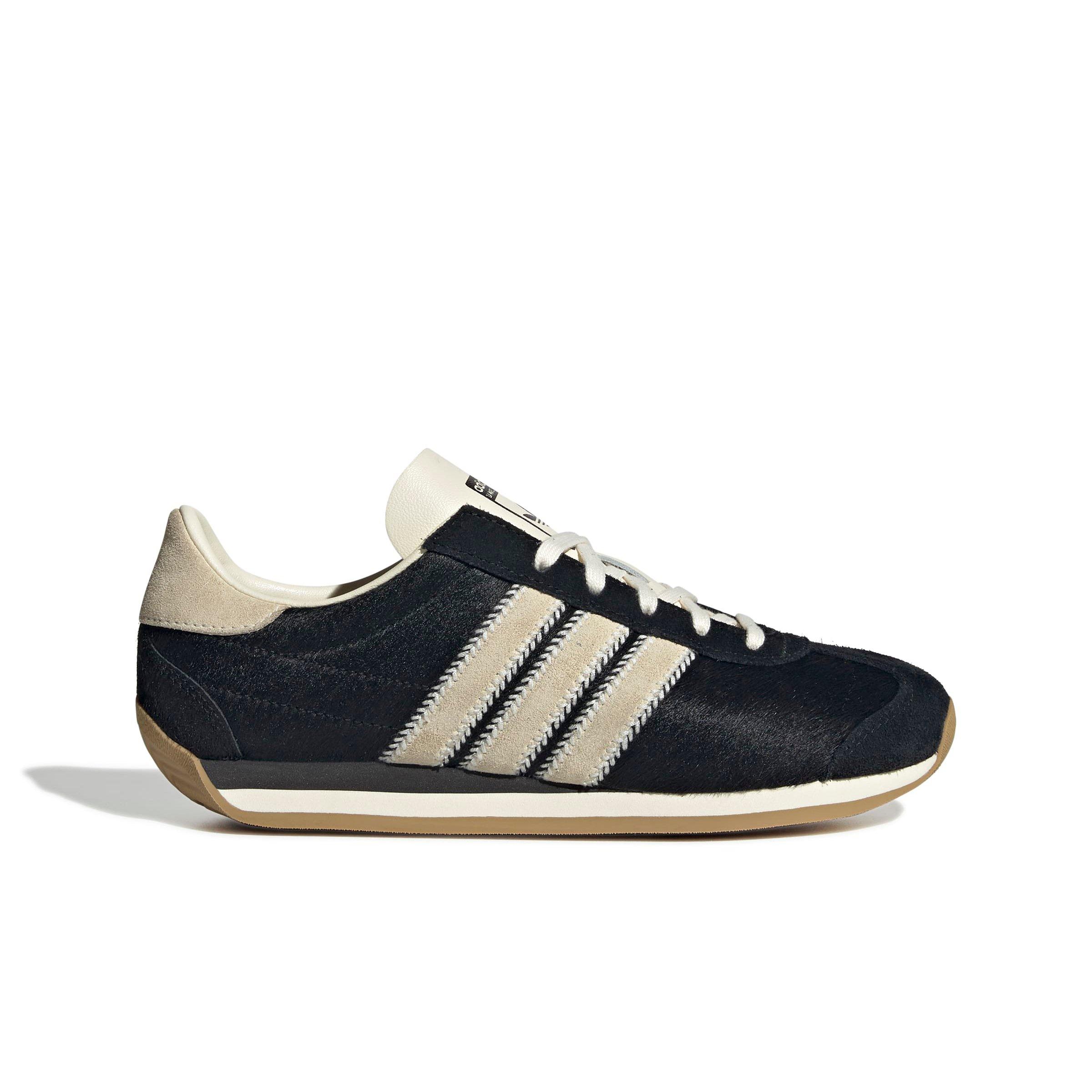 adidas Originals Country OG "Cream White/Core Black/Golden Beige" Women's Shoe - WHITE/BLACK/BEIGE Thumbnail View 1