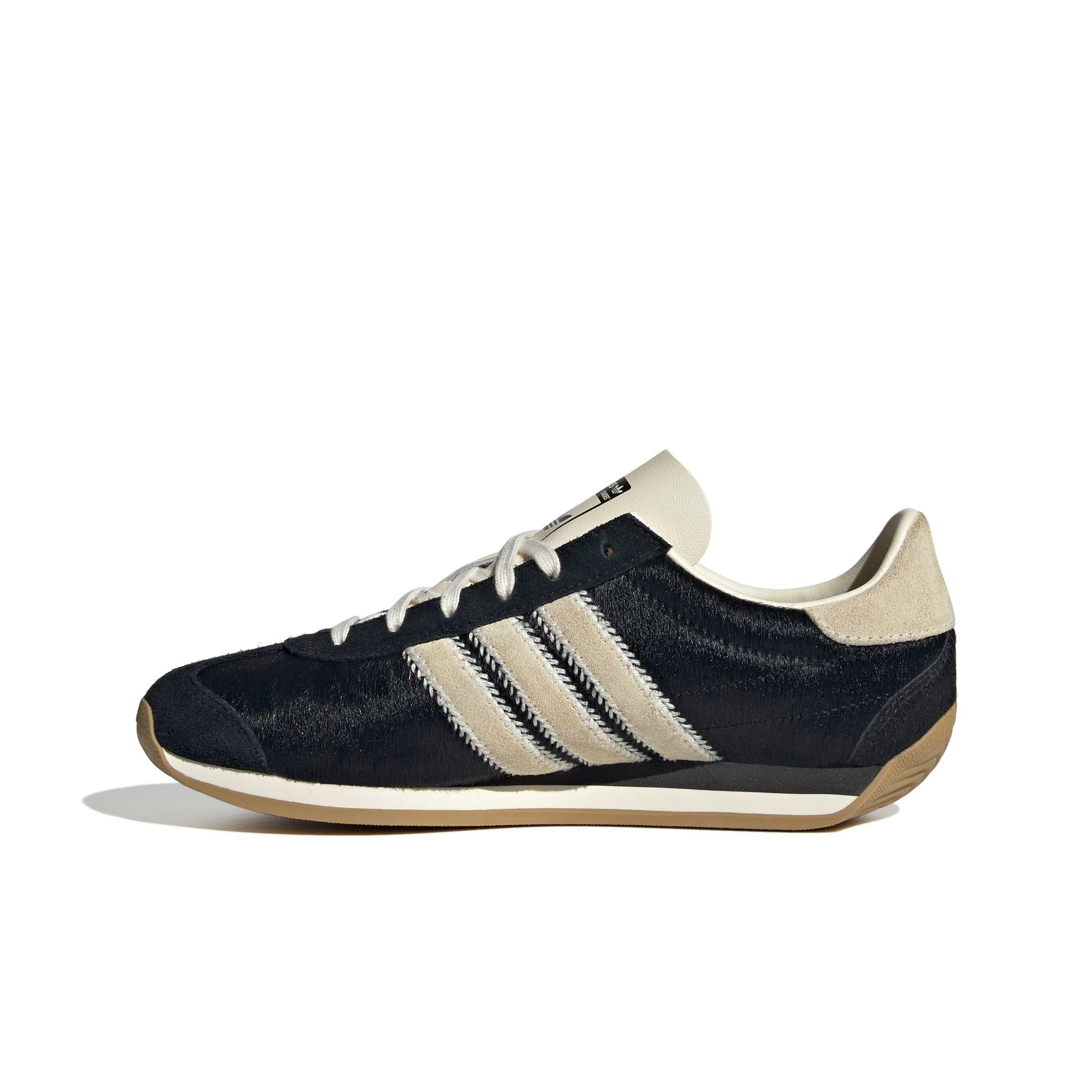 adidas Originals Country OG "Cream White/Core Black/Golden Beige" Women's Shoe - WHITE/BLACK/BEIGE Thumbnail View 2