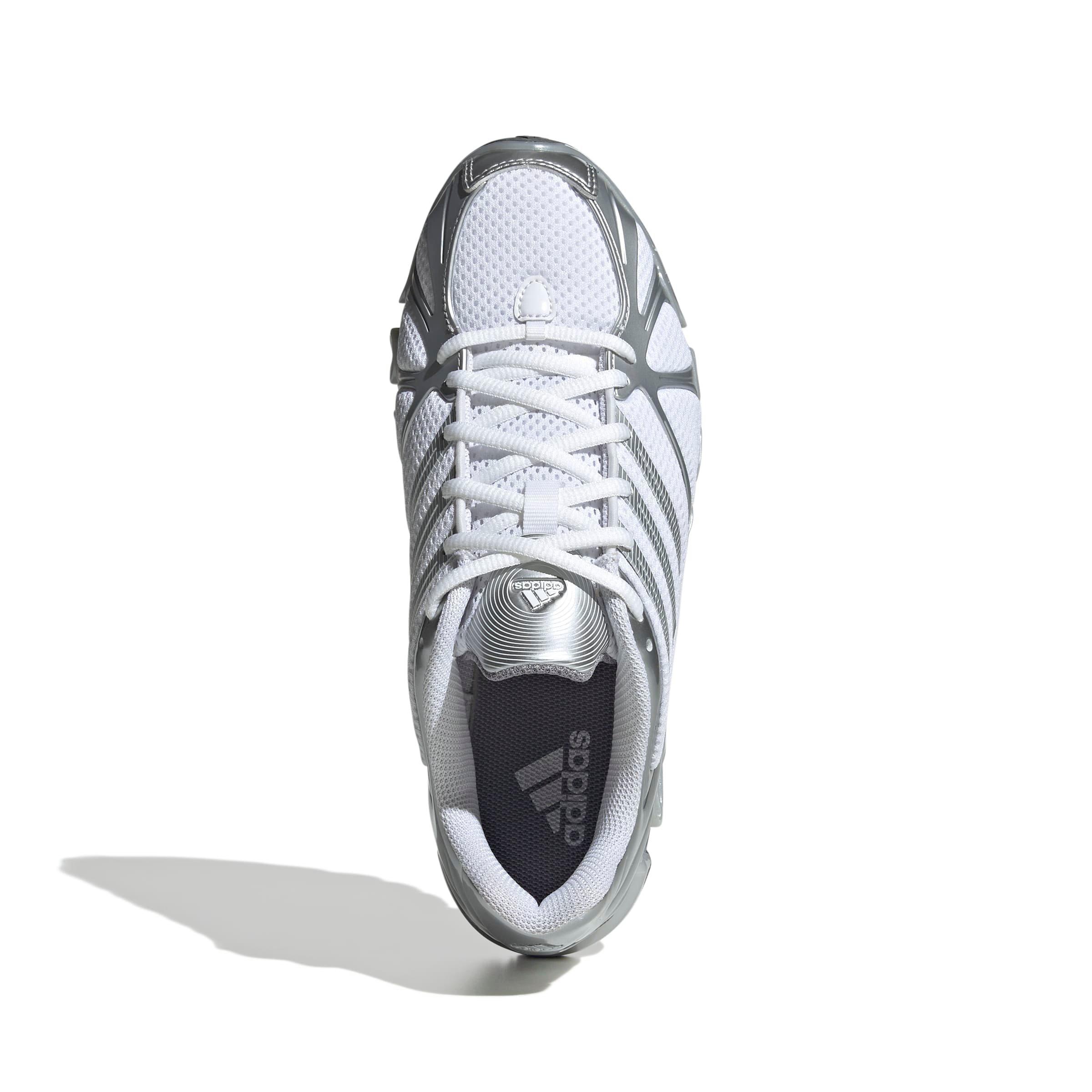 adidas Originals Mega Ghostride "Ftwr White/Silver Metallic/Matte Silver" Women's Shoe - WHITE/SILVER/SILVER Thumbnail View 5