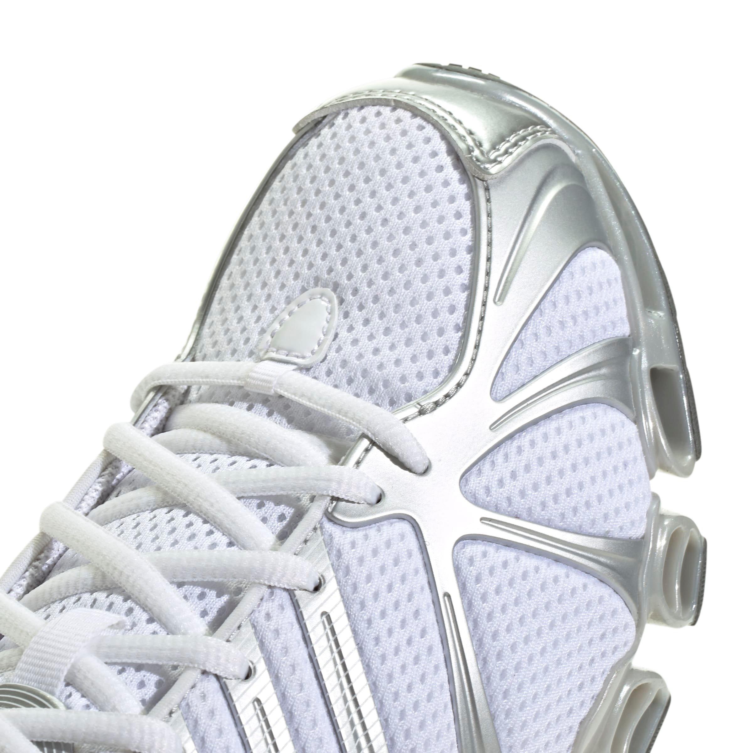 adidas Originals Mega Ghostride "Ftwr White/Silver Metallic/Matte Silver" Women's Shoe - WHITE/SILVER/SILVER Thumbnail View 7