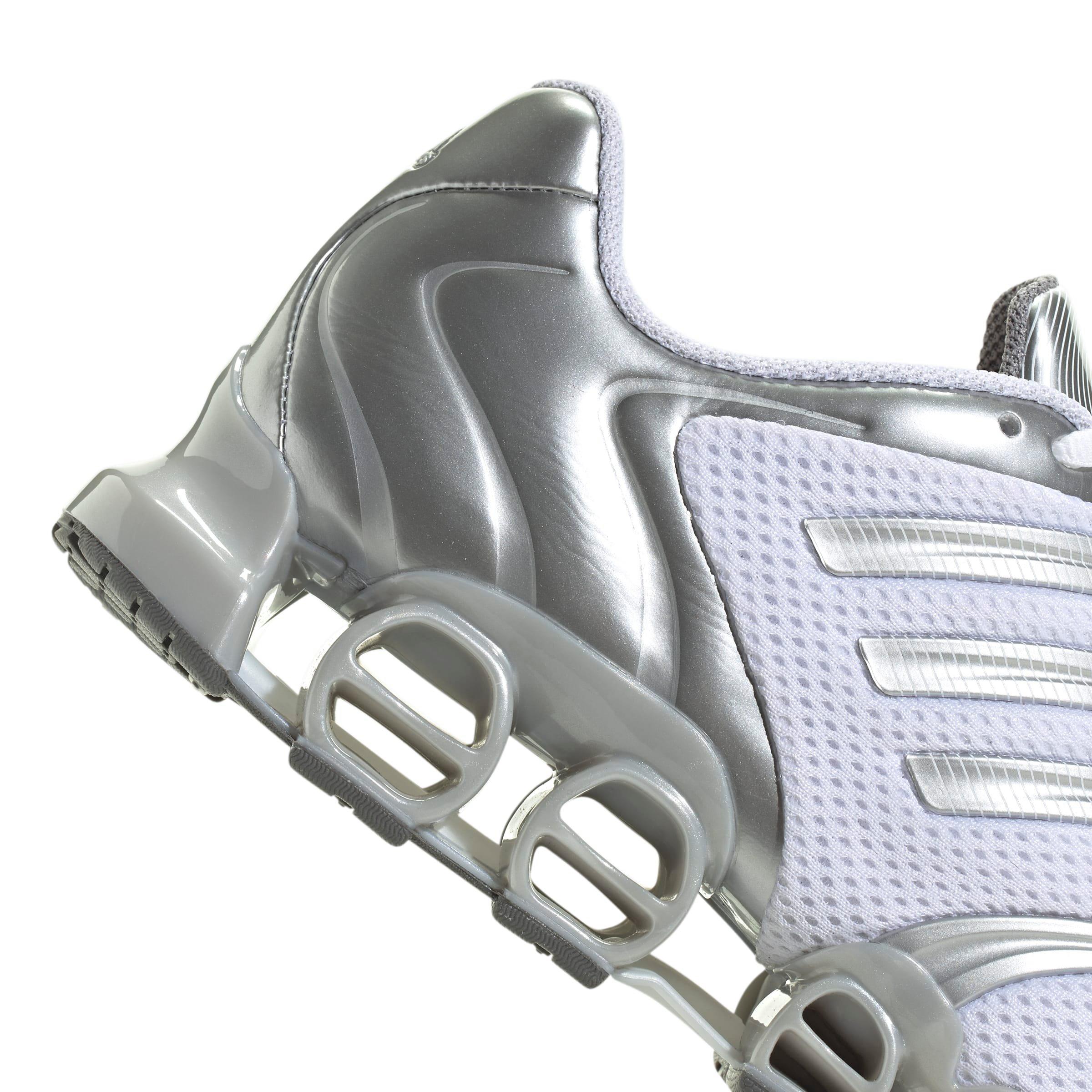 adidas Originals Mega Ghostride "Ftwr White/Silver Metallic/Matte Silver" Women's Shoe - WHITE/SILVER/SILVER Thumbnail View 8