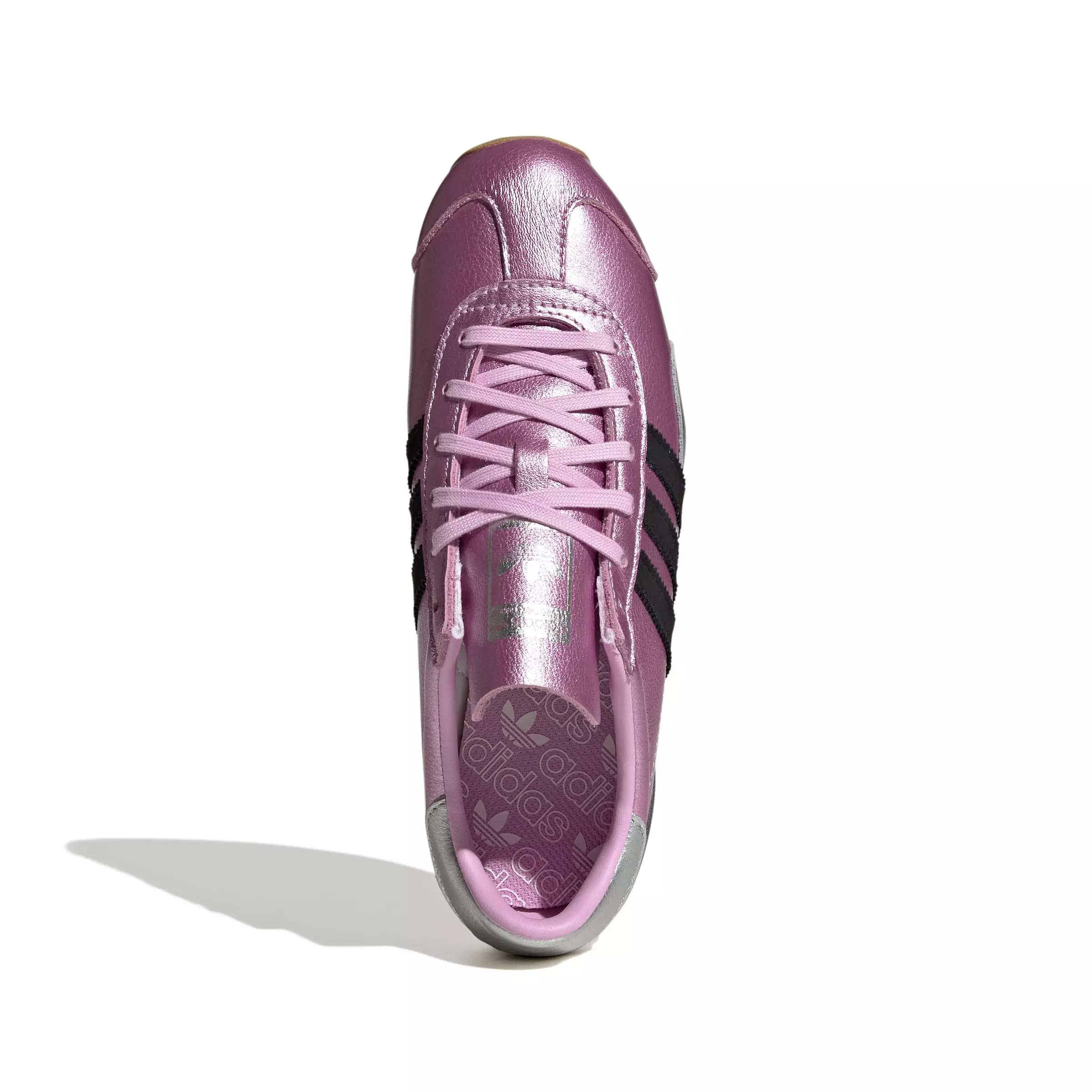 adidas Originals Country OG "Bliss Lilac/Silver Metallic/Core Black" Women's Shoe - LILAC/SILVER/BLACK