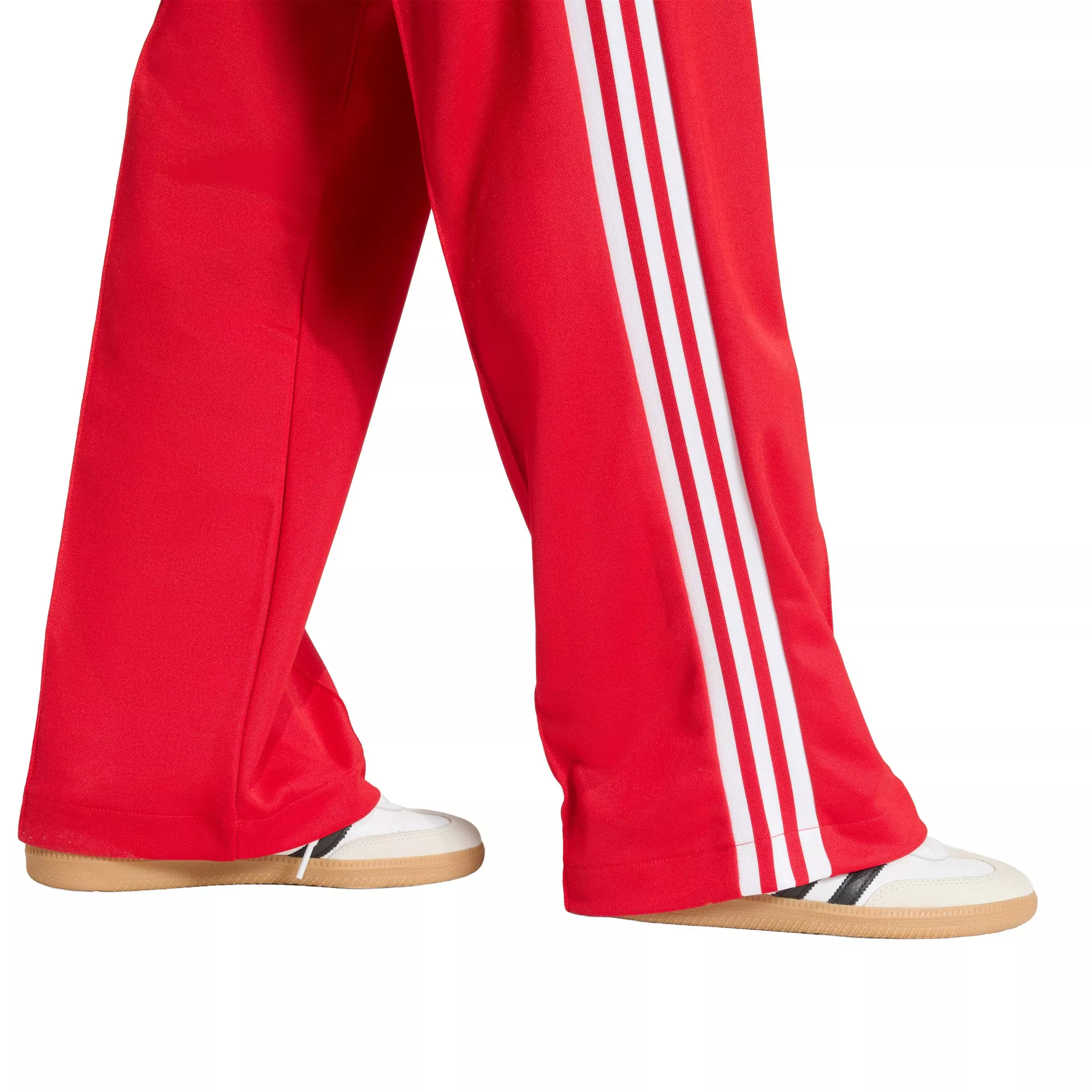 adidas Originals Women's Classic Track Pants - Red/White - RED/WHITE