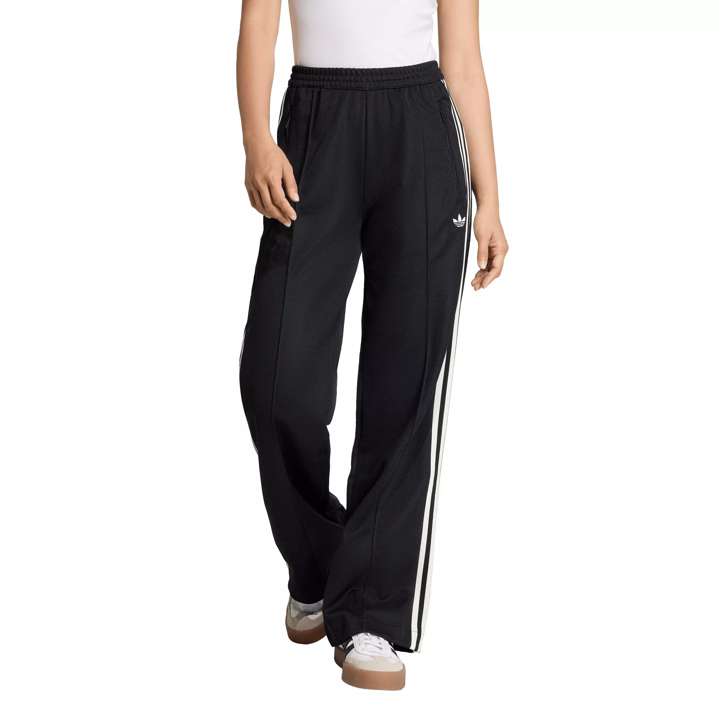 adidas Originals Women's Classic Track Pants - Black/White - BLACK/WHITE