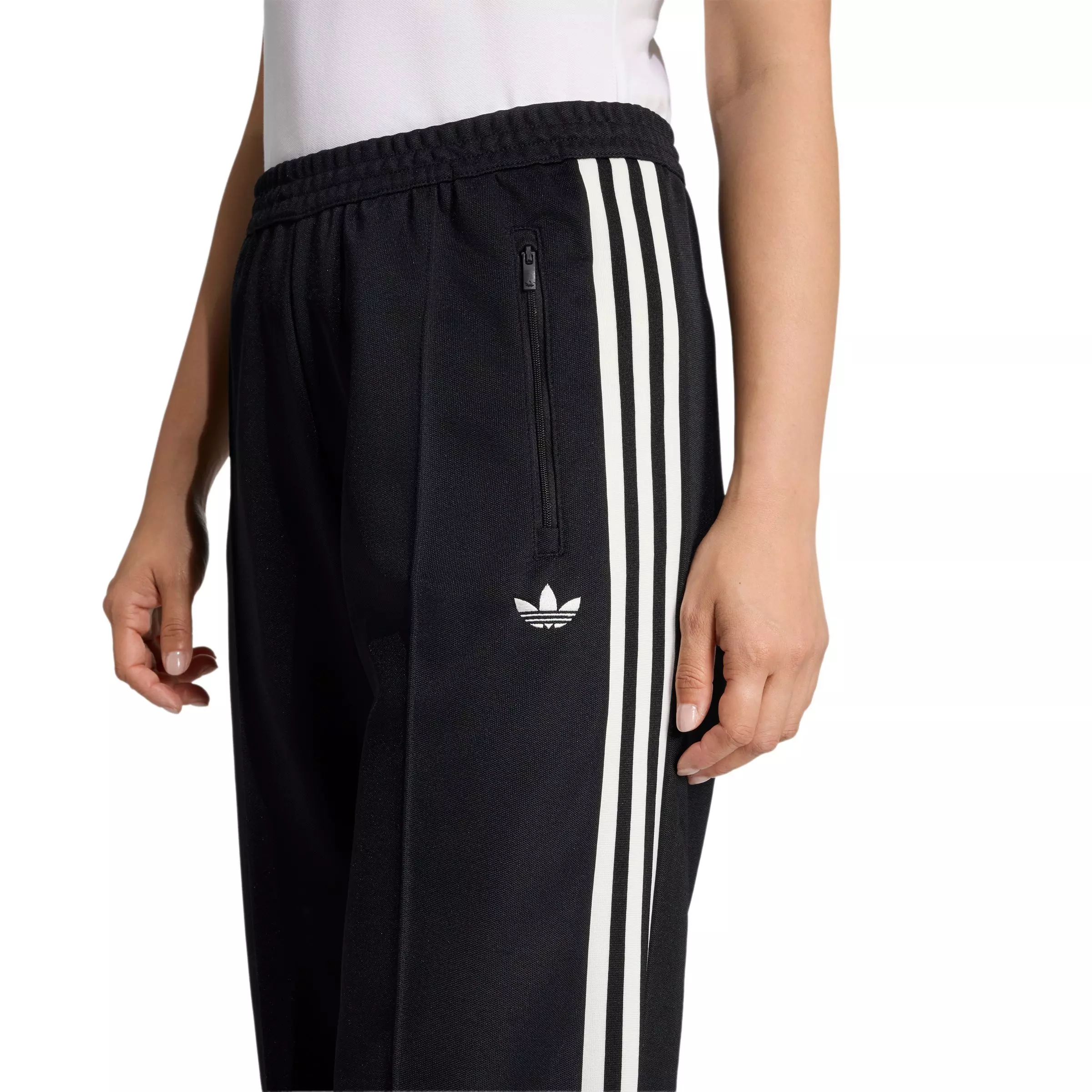 adidas Originals Women's Classic Track Pants - Black/White - BLACK/WHITE