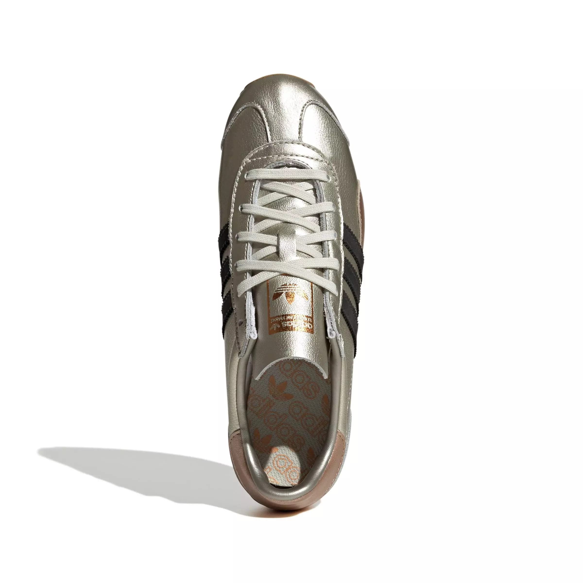 adidas Originals Country OG "Silver Metallic/Gold Metallic/Core Black" Women's Shoe - SILVER/GOLD/BLACK
