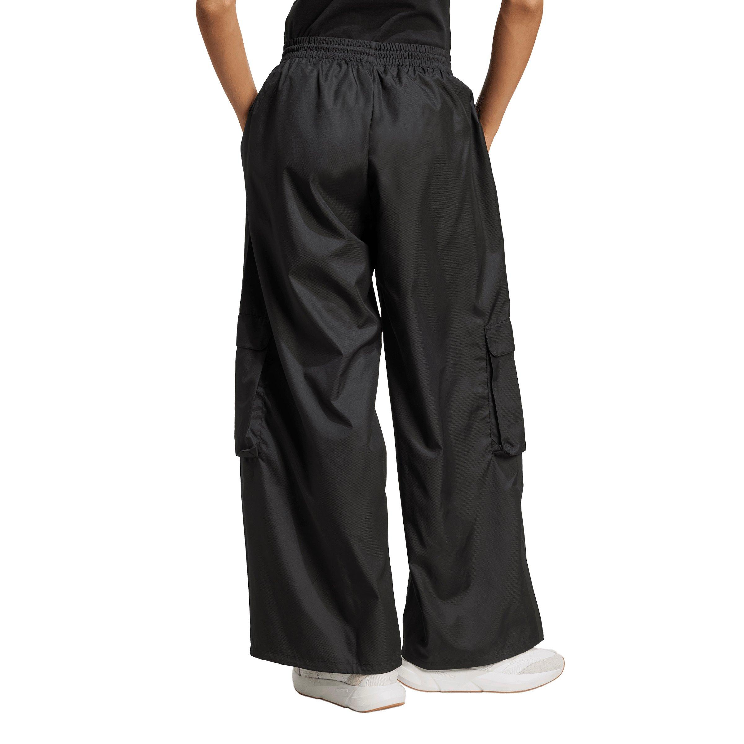 adidas Women's City Tech Utility Woven Cargo Track Pants - Black - BLACK Thumbnail View 2