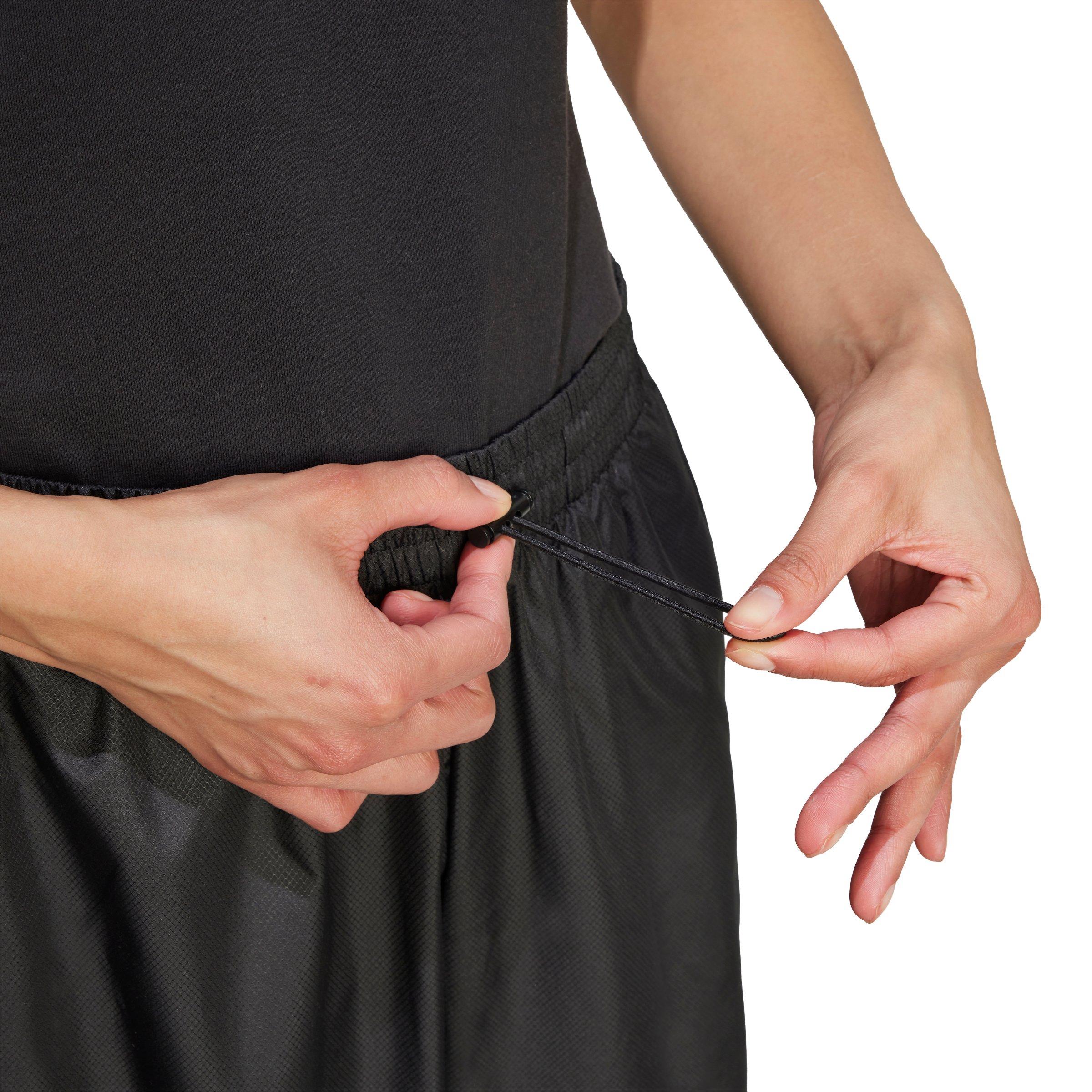 adidas Women's City Tech Utility Woven Cargo Track Pants - Black - BLACK Thumbnail View 3