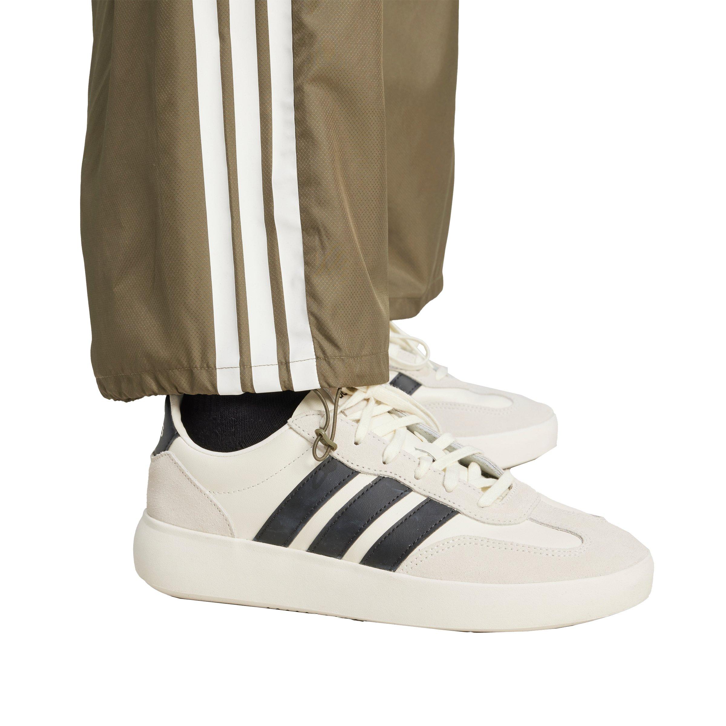 adidas Women's City Tech Utility Woven Cargo Track Pants - Olive - OLIVE Thumbnail View 4