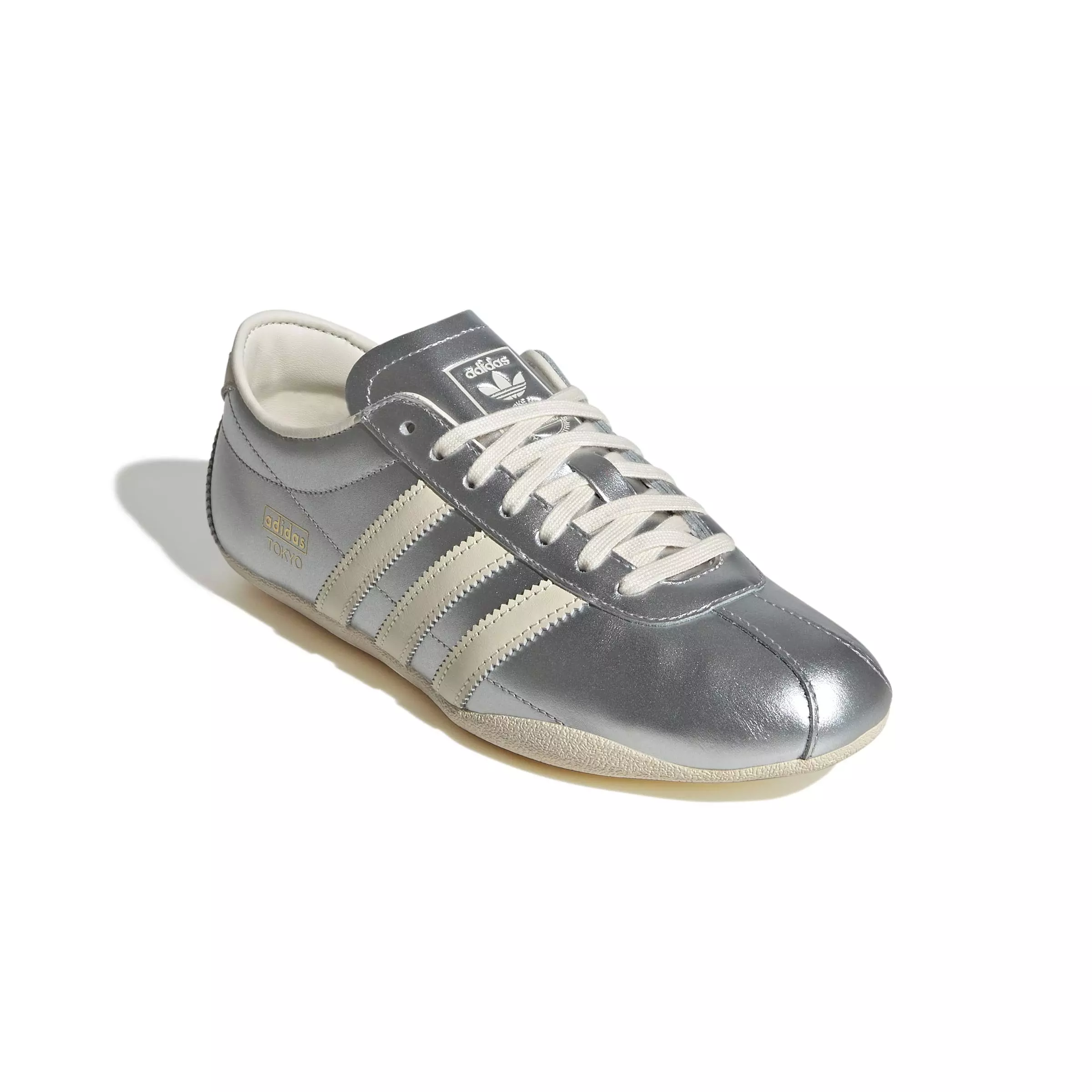 adidas Originals Tokyo "Silver Metallic/Cream White/Gold Metallic" Women's Shoe - SILVER/WHITE/GOLD