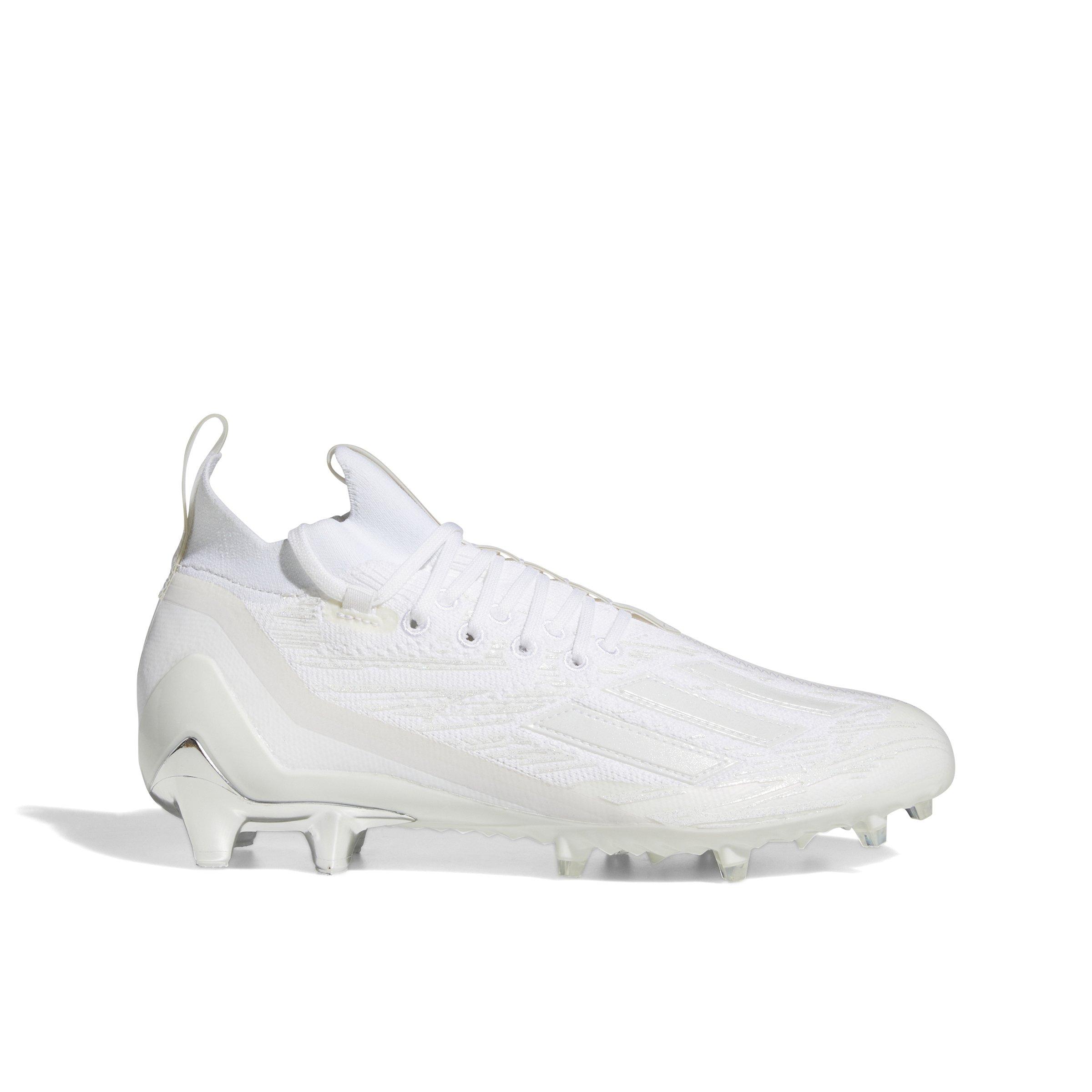 Adidas Adizero Primeknit Football Cleats White Silver Metallic Men’s Sizes s-l400.jpg main image 4