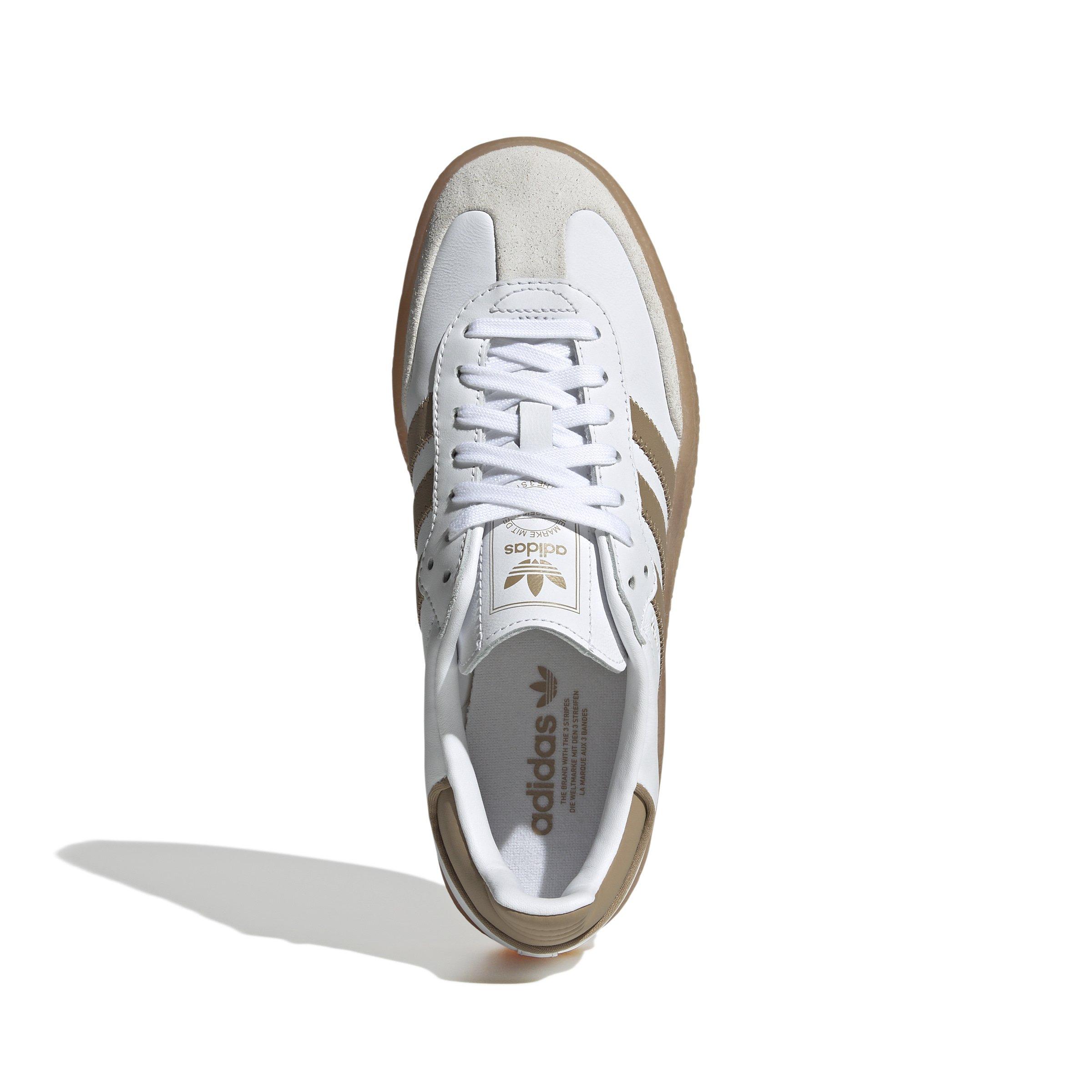 adidas Originals Sambae "Ftwr White/Off White/Cardboard" Women's Shoe - WHITE/OFF WHITE/CARDBOARD Thumbnail View 5