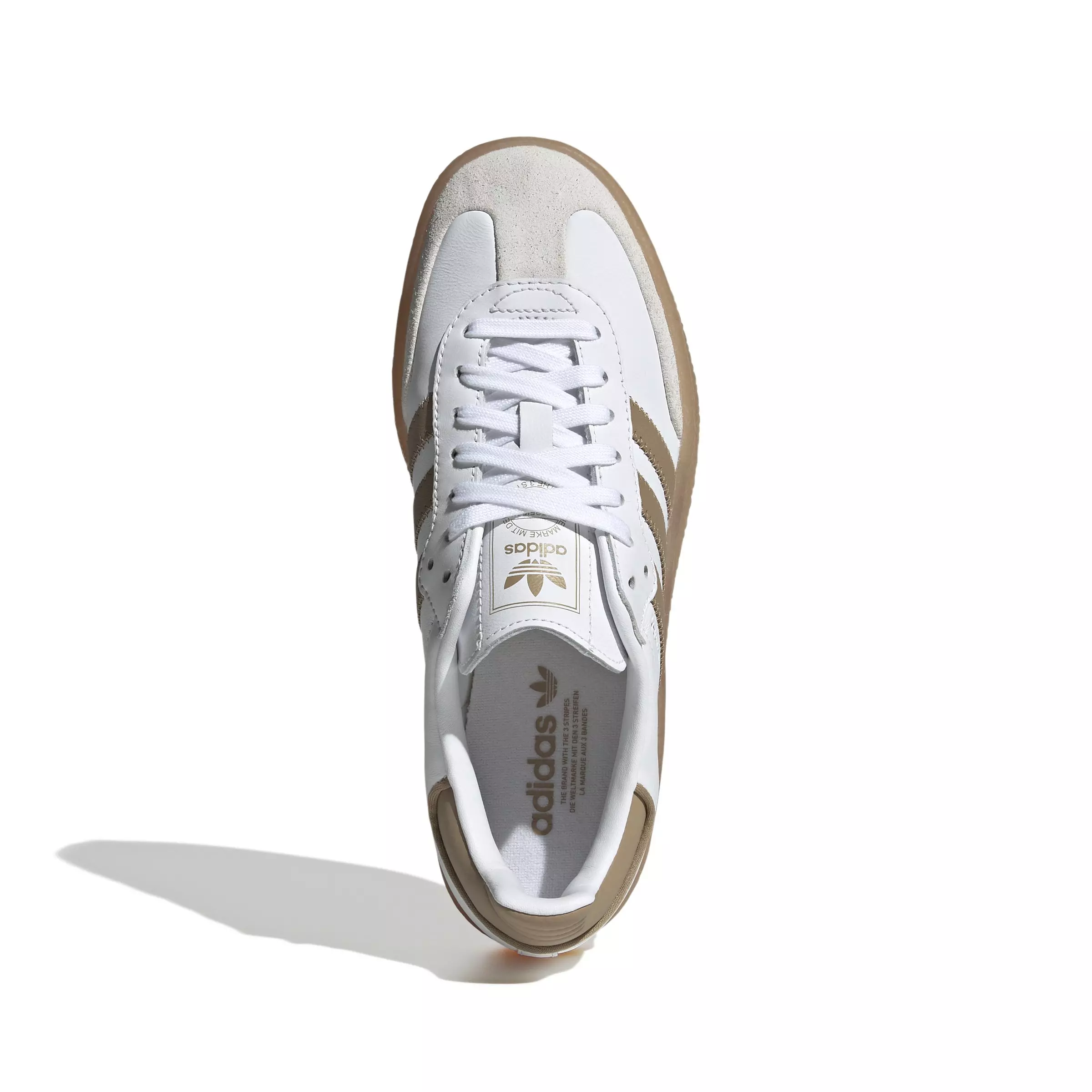 adidas Originals Sambae "Ftwr White/Off White/Cardboard" Women's Shoe - WHITE/OFF WHITE/CARDBOARD