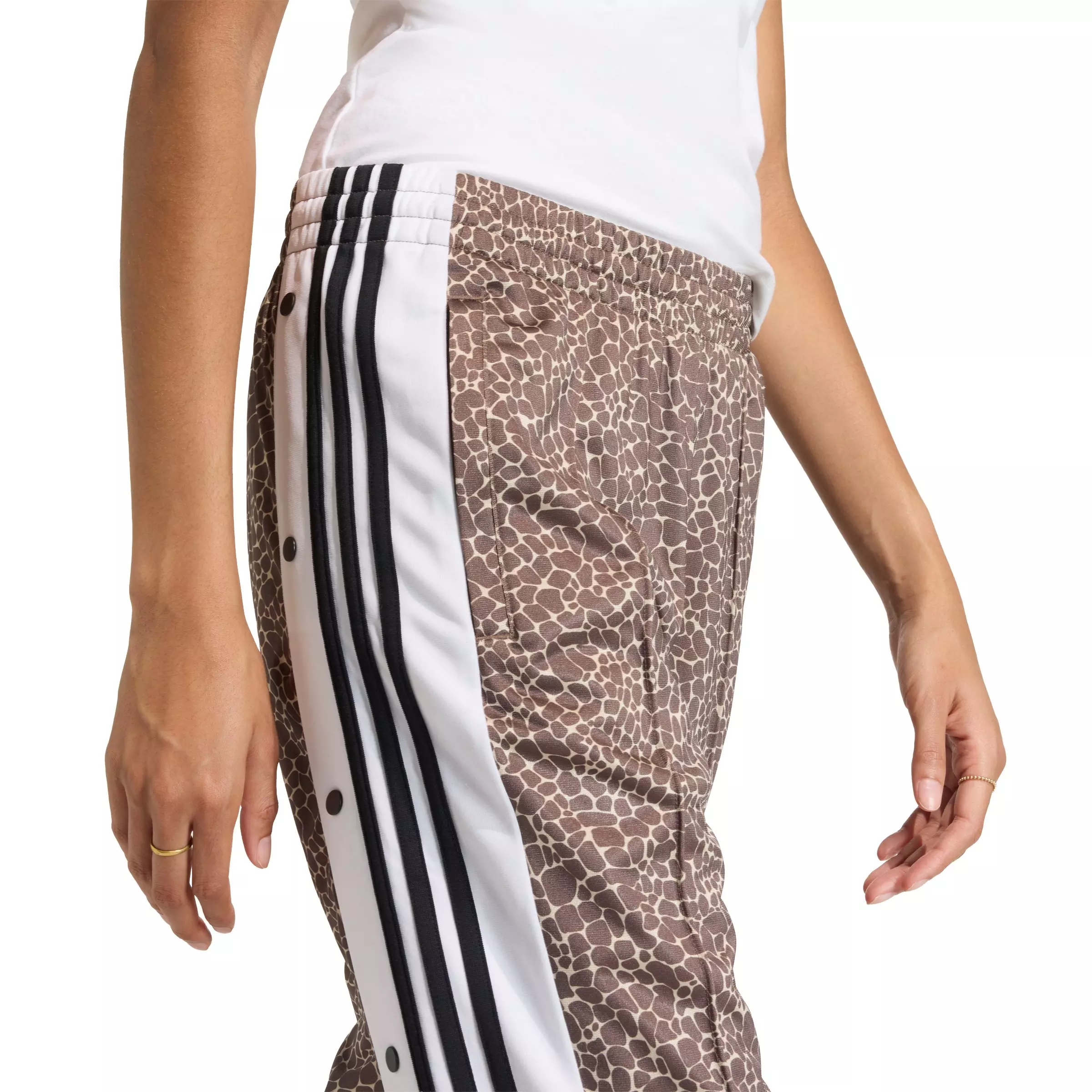 adidas Originals Women's AOP Adi-Break Track Pants - Brown - BROWN
