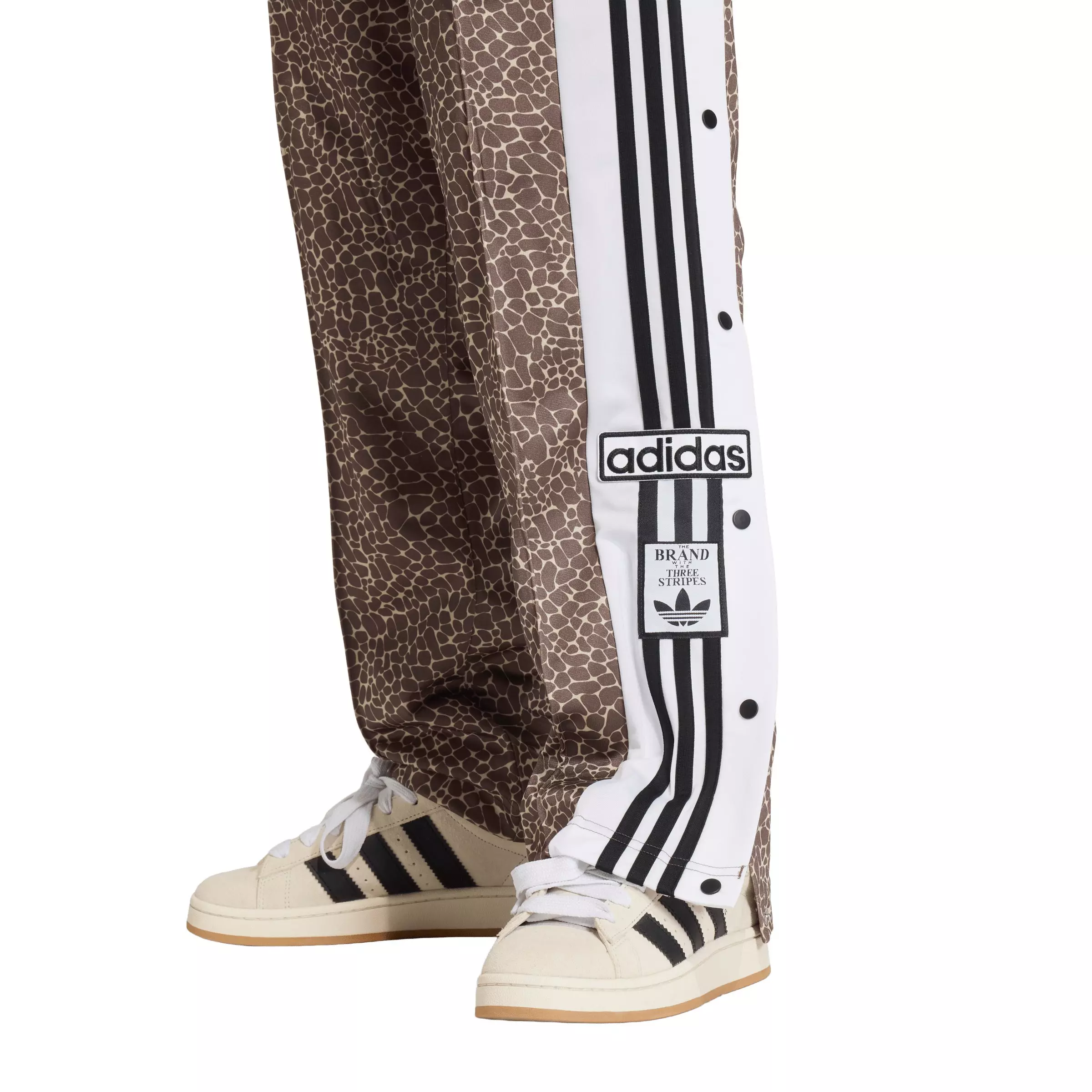 adidas Originals Women's AOP Adi-Break Track Pants - Brown - BROWN