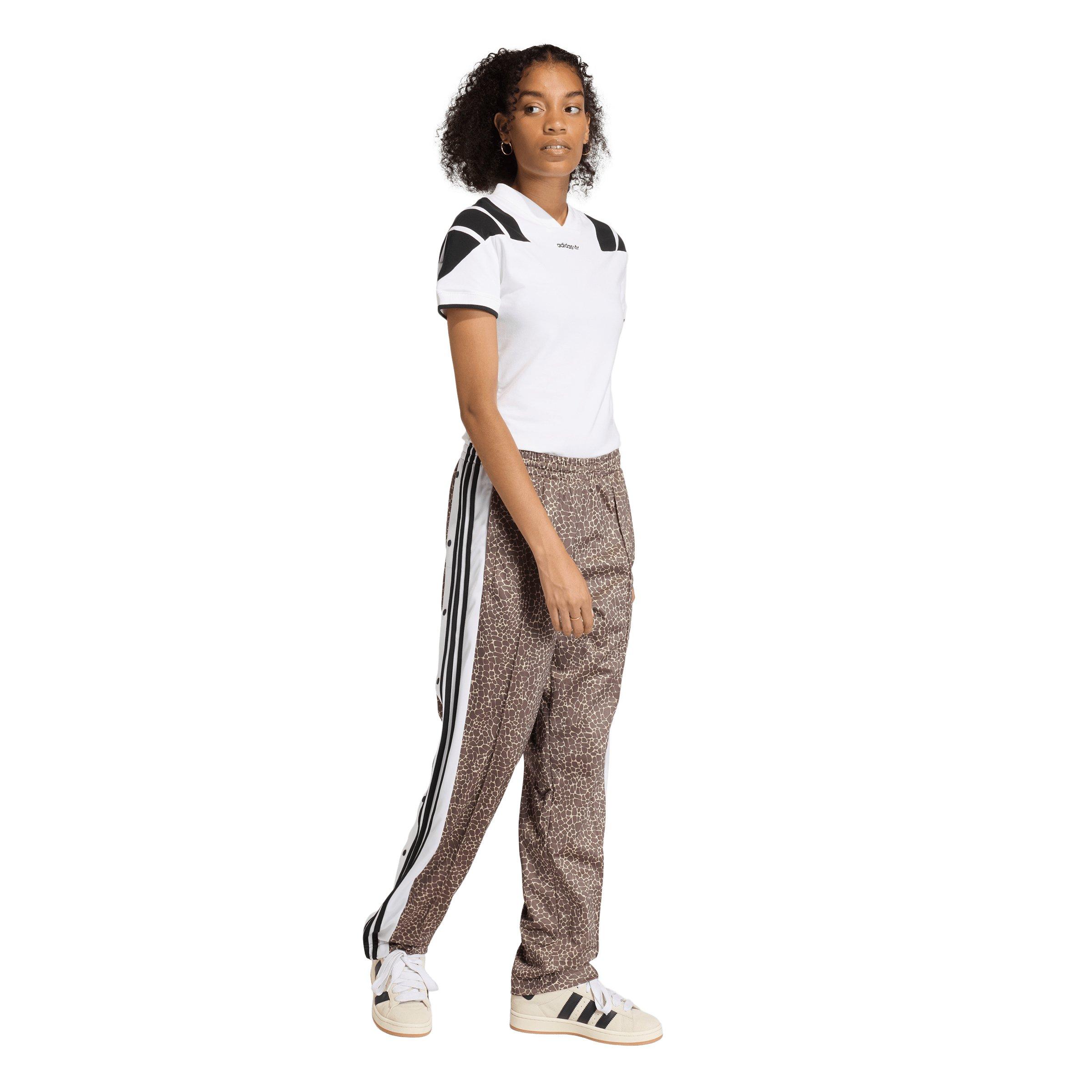 adidas Originals Women's AOP Adi-Break Track Pants - Brown - BROWN Thumbnail View 5