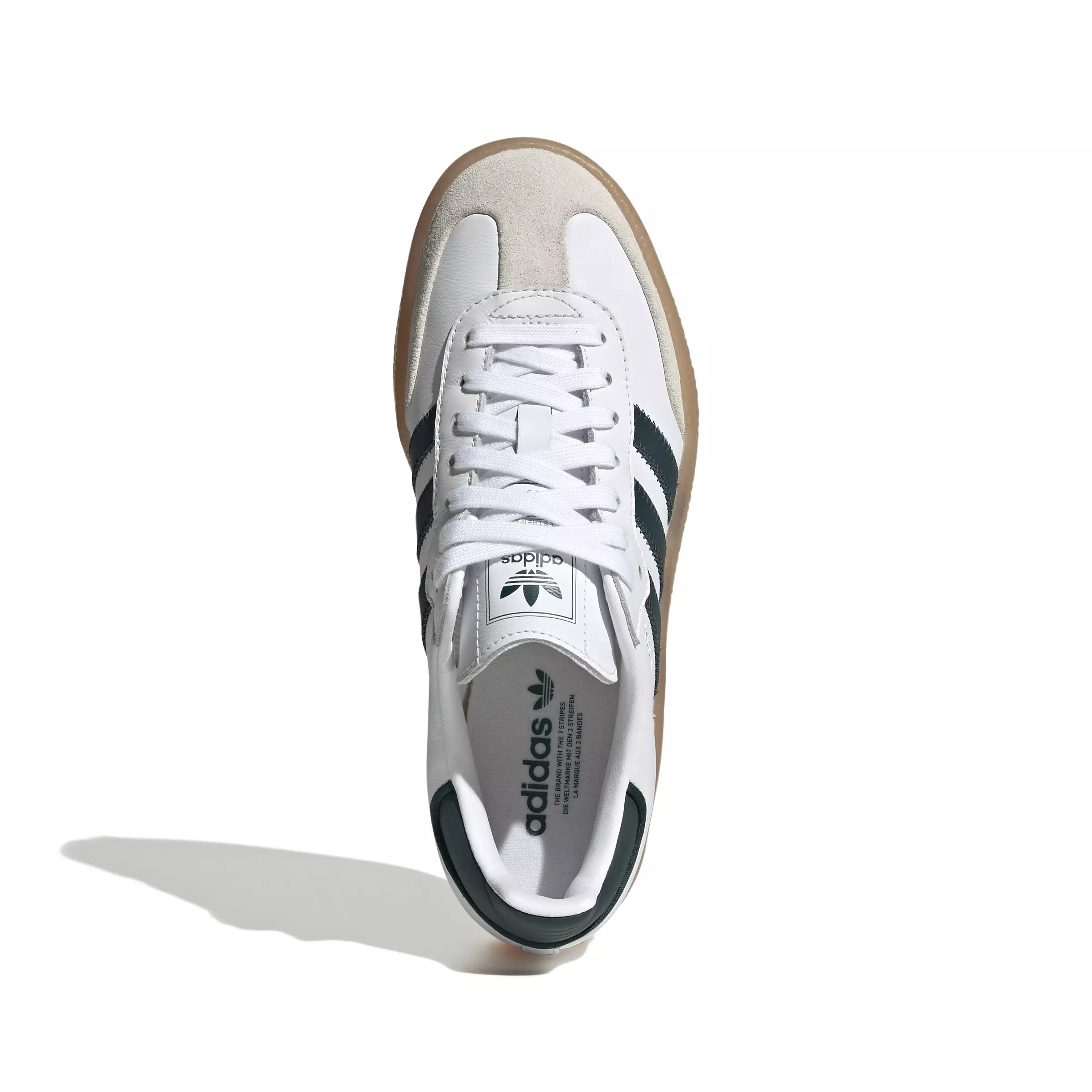 adidas Originals Sambae "Ftwr White/Off White/Aurora Ivy" Women's Shoe - WHITE/OFF WHITE/IVY