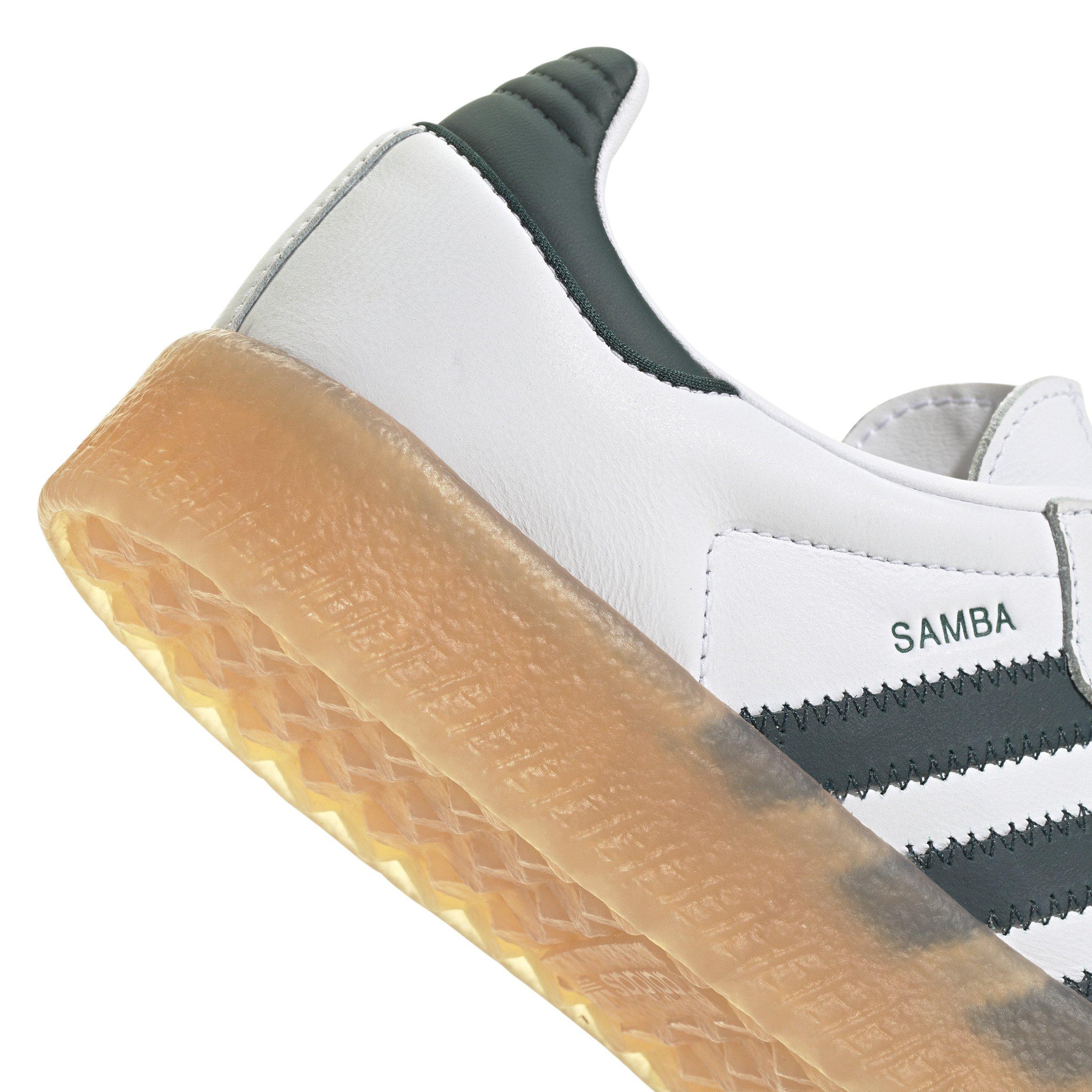 adidas Originals Sambae "Ftwr White/Off White/Aurora Ivy" Women's Shoe - WHITE/OFF WHITE/IVY Thumbnail View 8