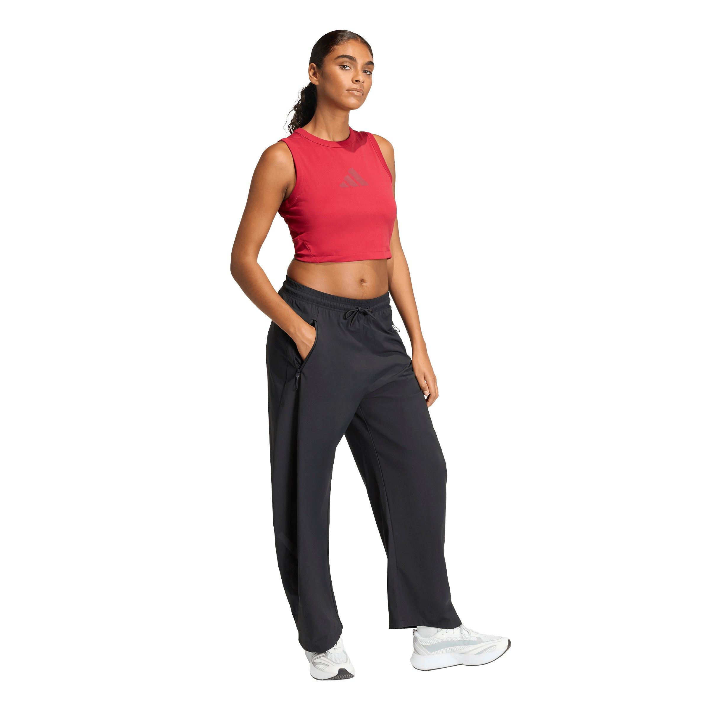 adidas Women's Z.N.E. Woven Pants - Black - BLACK Thumbnail View 5