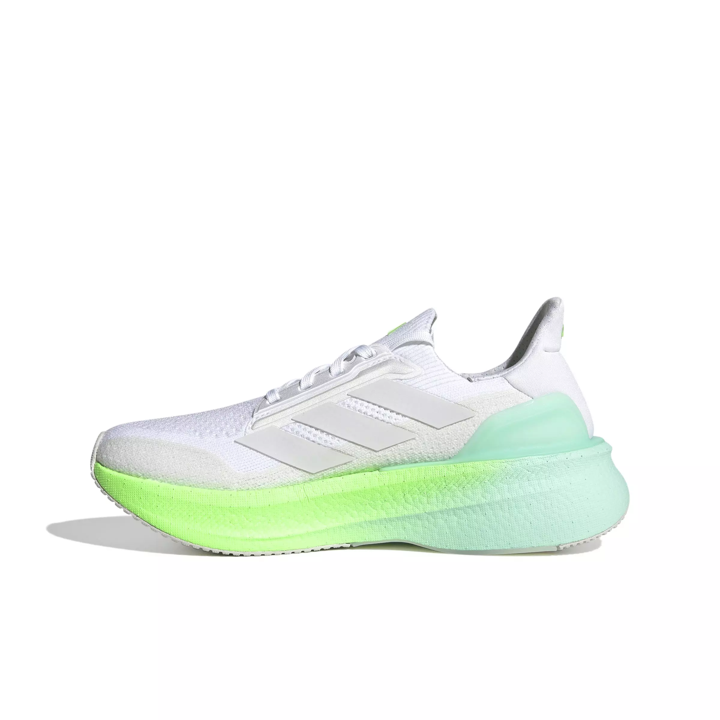 adidas Ultraboost 5x "Ftwr White/Dash Grey/Lime Burst" Women's Running Shoe - WHITE/GREY/LIME