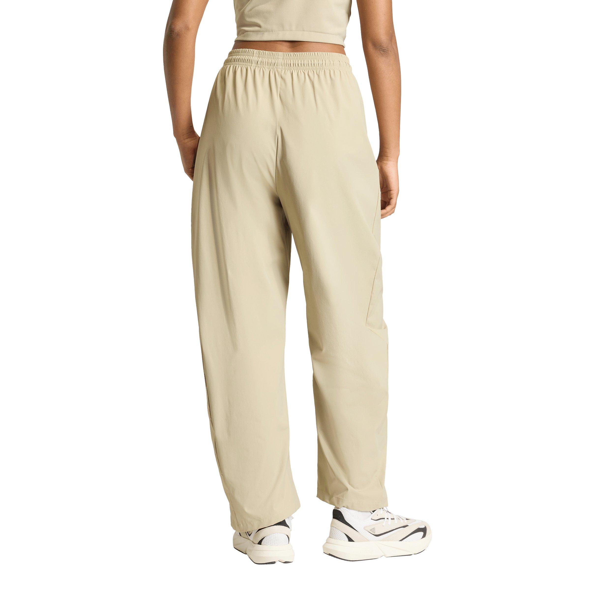 adidas Women's Z.N.E. Woven Pants - Beige - BEIGE Thumbnail View 2