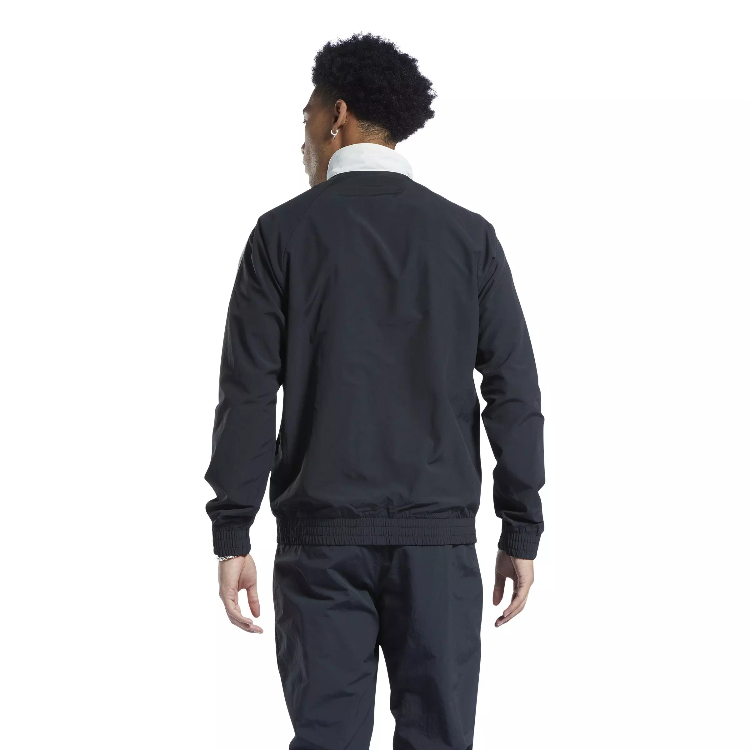 Reebok Men's Classics Vector Track Jacket - BLACK