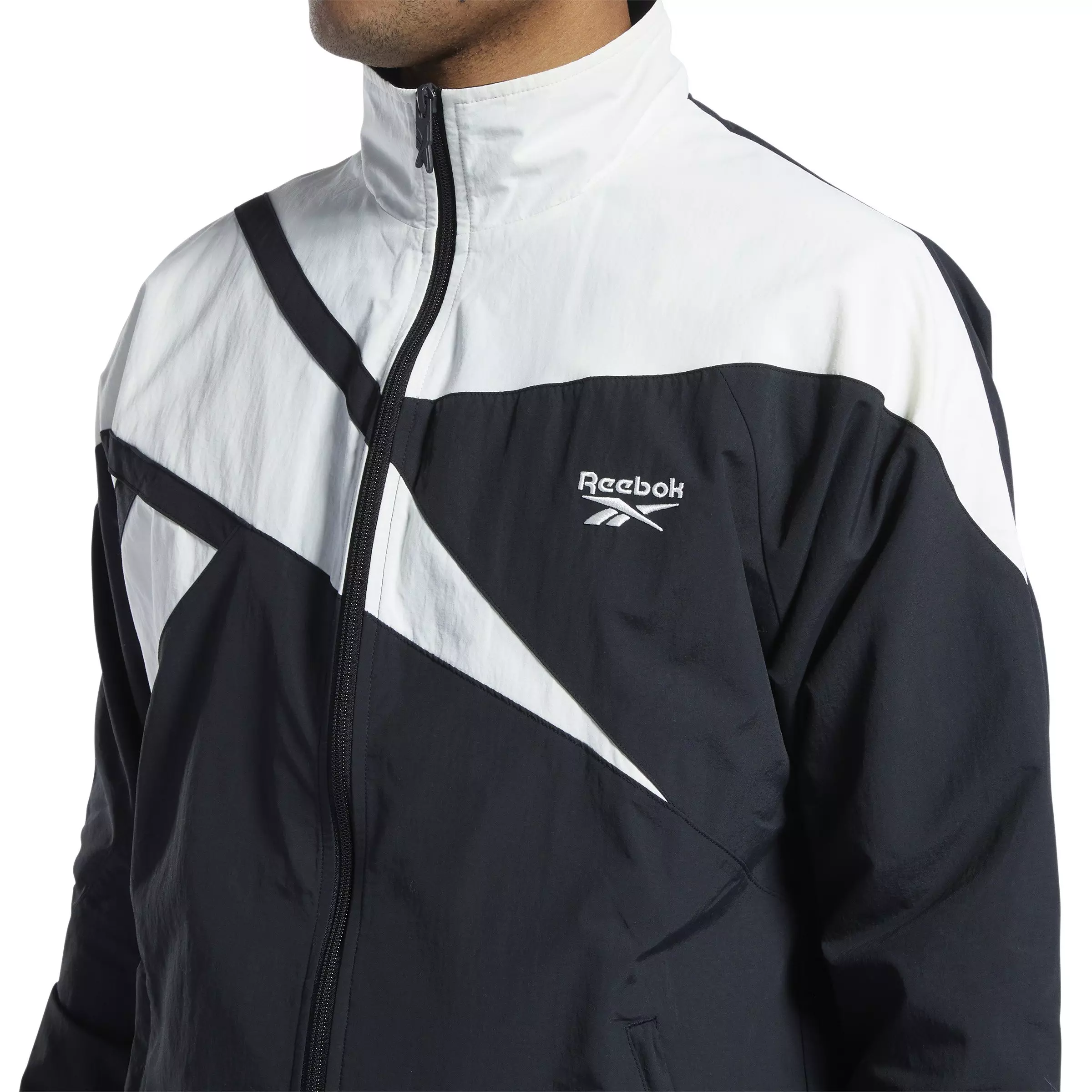 Reebok Men's Classics Vector Track Jacket - BLACK
