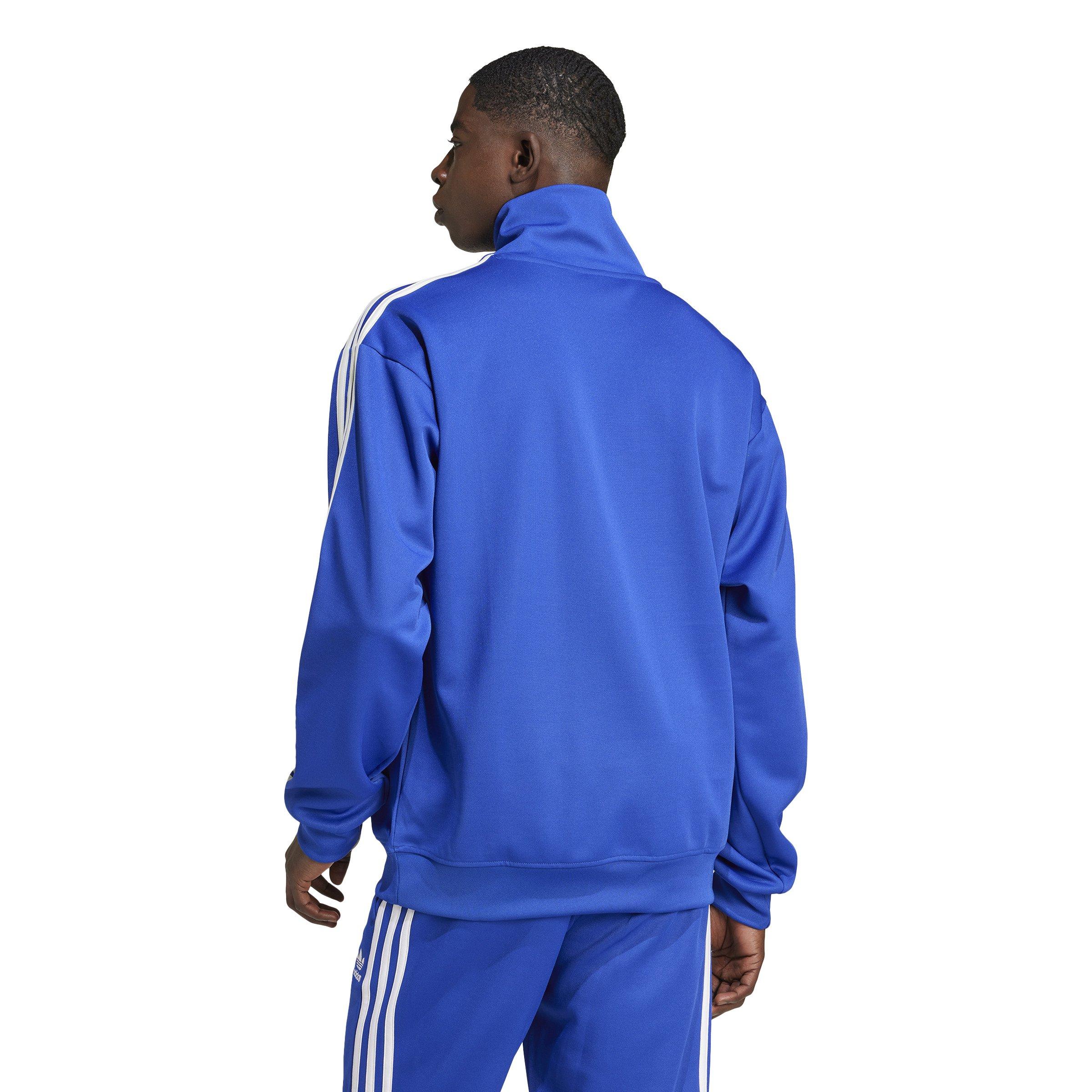 トップス adidas Originals Adicolor Funnel Neck Men's Adidas Originals Lucid Blue Adicolor Funnel Neck Track